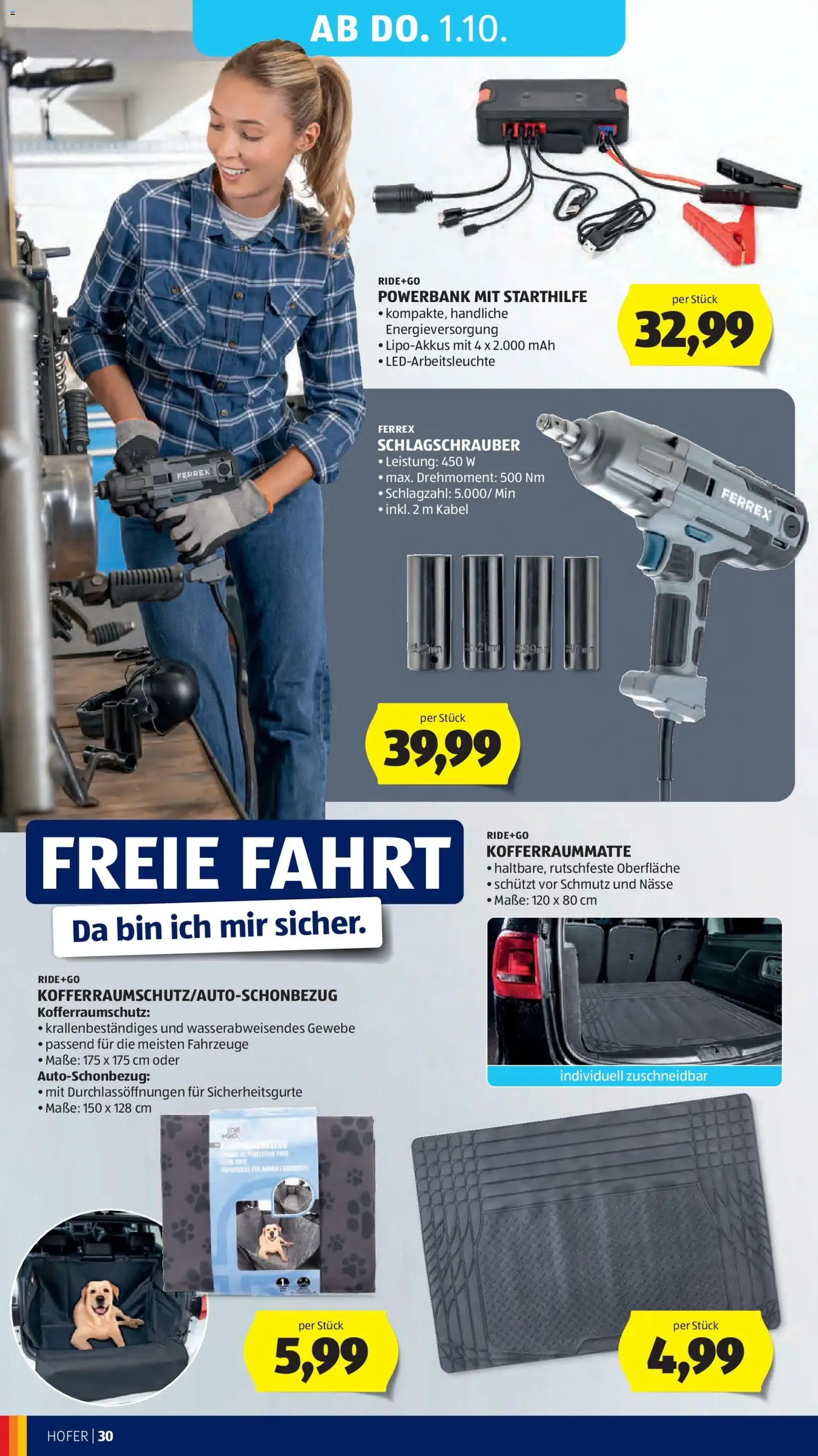 Hofer Flugblatt - Gültiger Prospekt ab 25.09.2026, Seite 38 von insgesamt 49