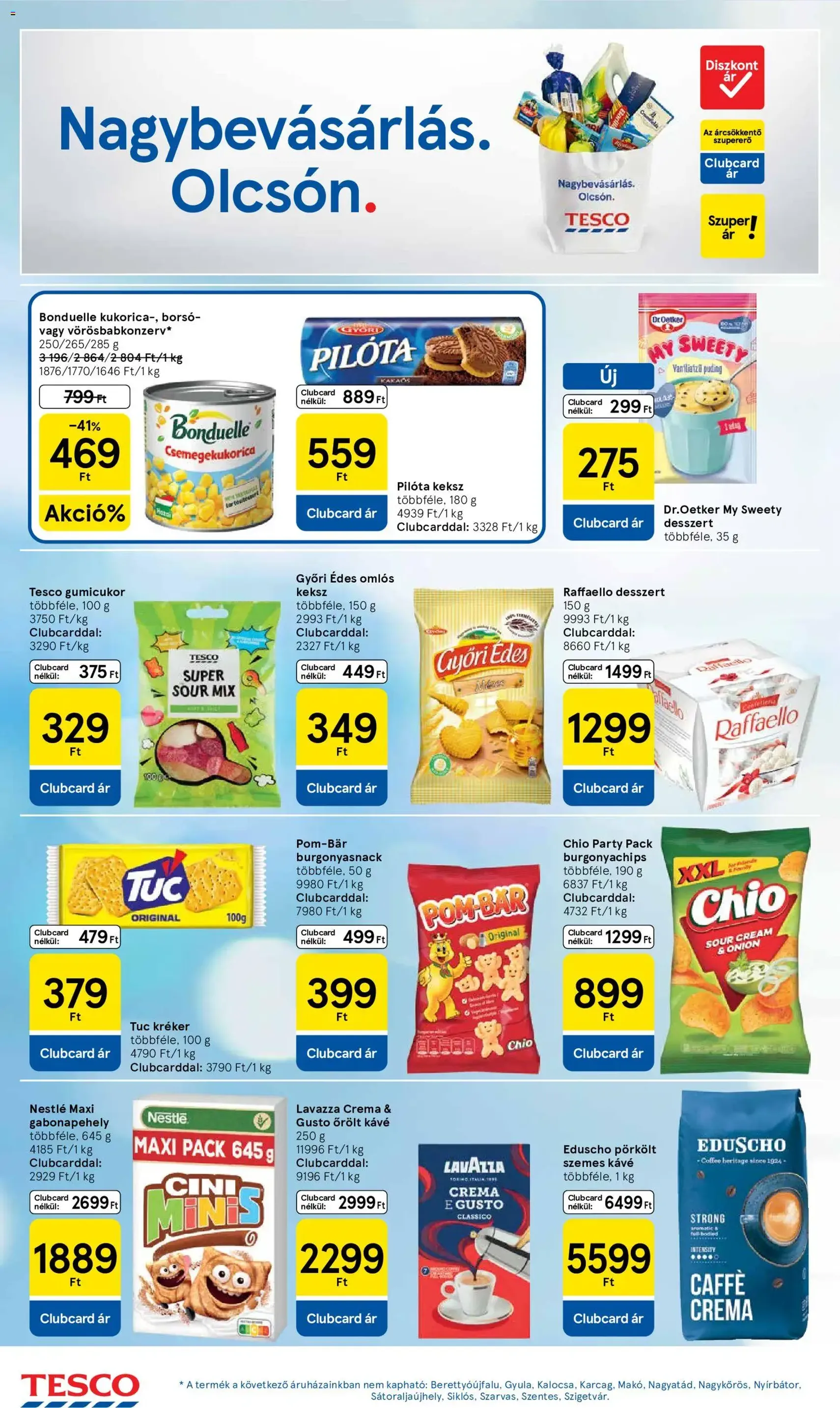 Tesco aktuális akciós újság - 2026.05.21. érvényes szórólap 6 oldal 34 oldalból