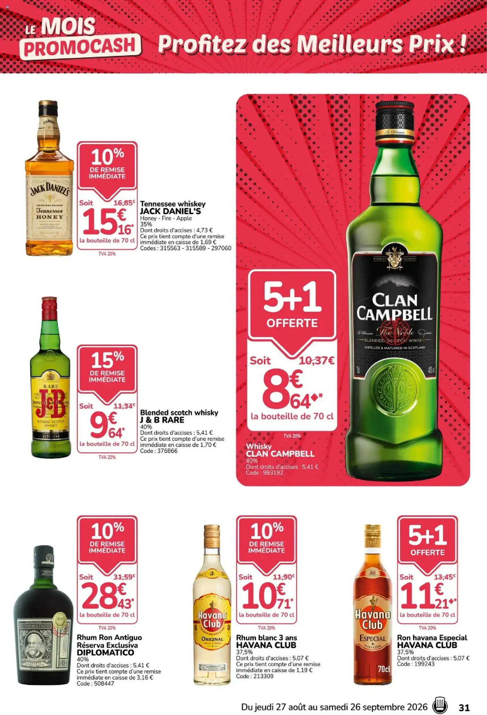 Promocash catalogue - brochure valable à partir du 27/08/2026, page 31 sur 44
