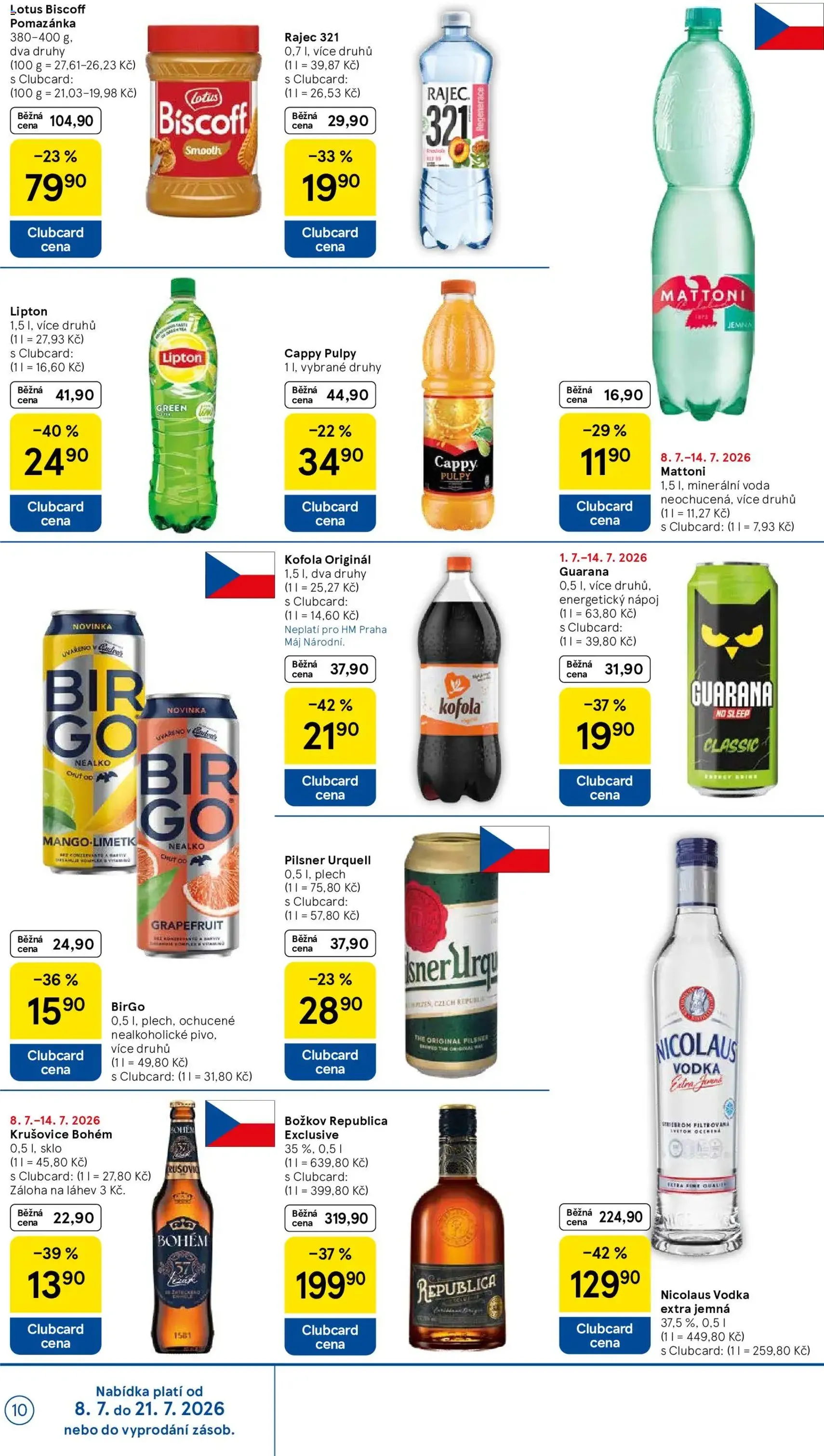 Tesco leták - Hypermarket - platný leták od 08.07.2026 strana 10 z 36