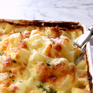 Recipe preview Easy Cheesy Potato bake recipe