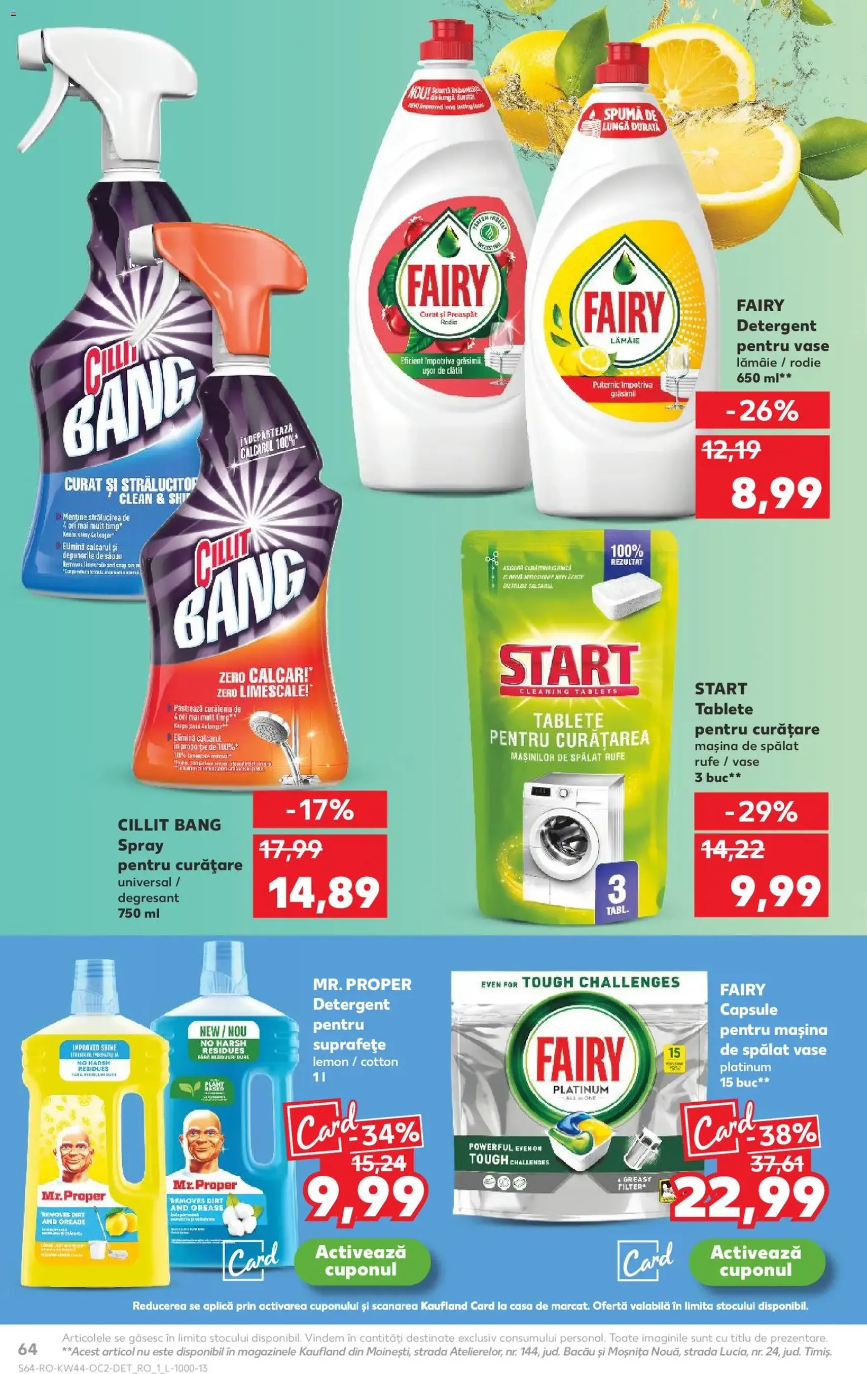 Kaufland RO - București - 2025.10.29. érvényes szórólap 64 oldal 70 oldalból Kaufland RO - București - 2025.10.29. érvényes szórólap 64 oldal 70 oldalból