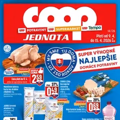 COOP Jednota leták - náhľad letáku platný od 09.04.2026