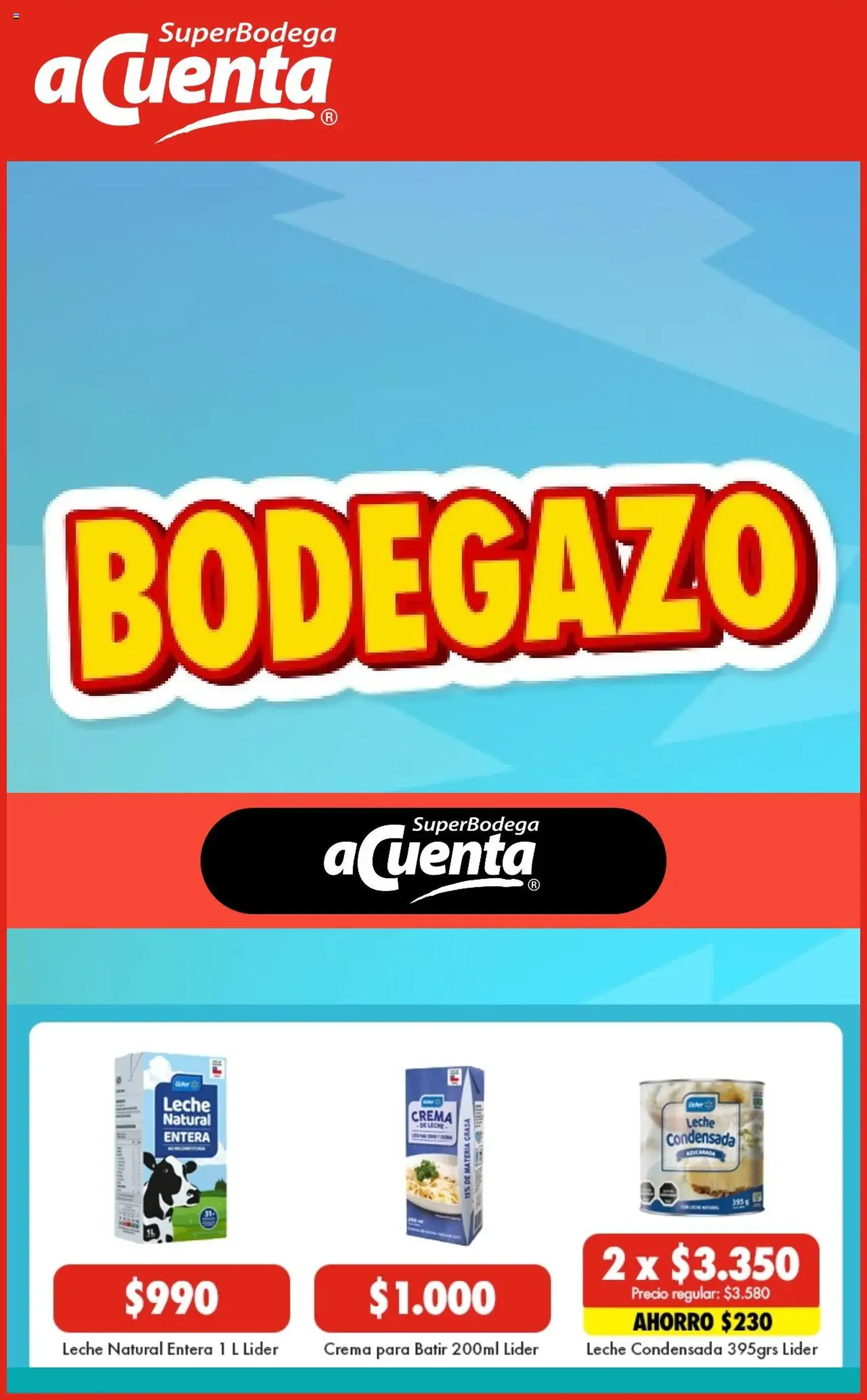 Super Bodega aCuenta ofertas - folleto válido desde 11.08.2025 página 1 de 5