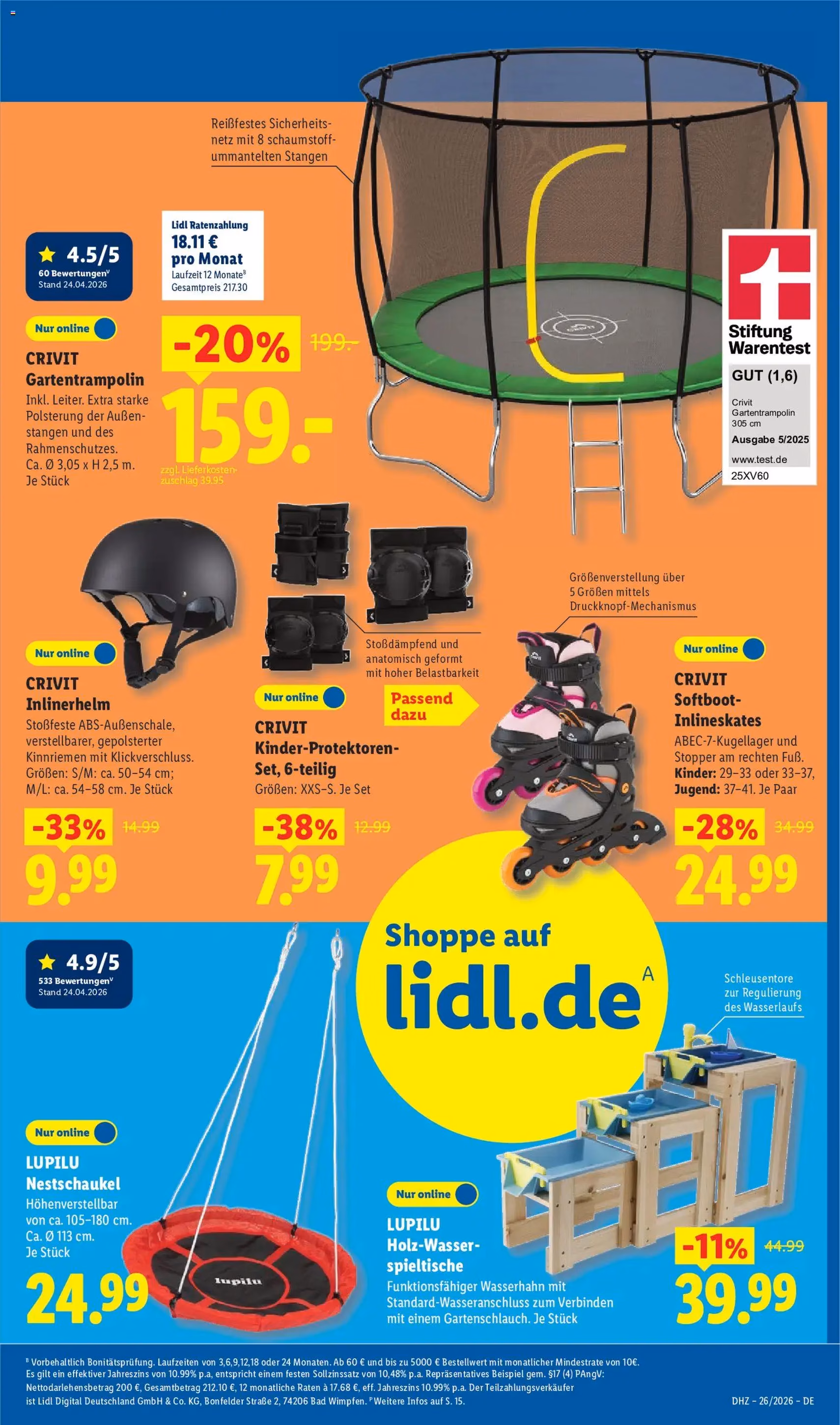 Lidl Prospekt - Gültiger Prospekt ab 22.06.2026, Seite 45 von insgesamt 70