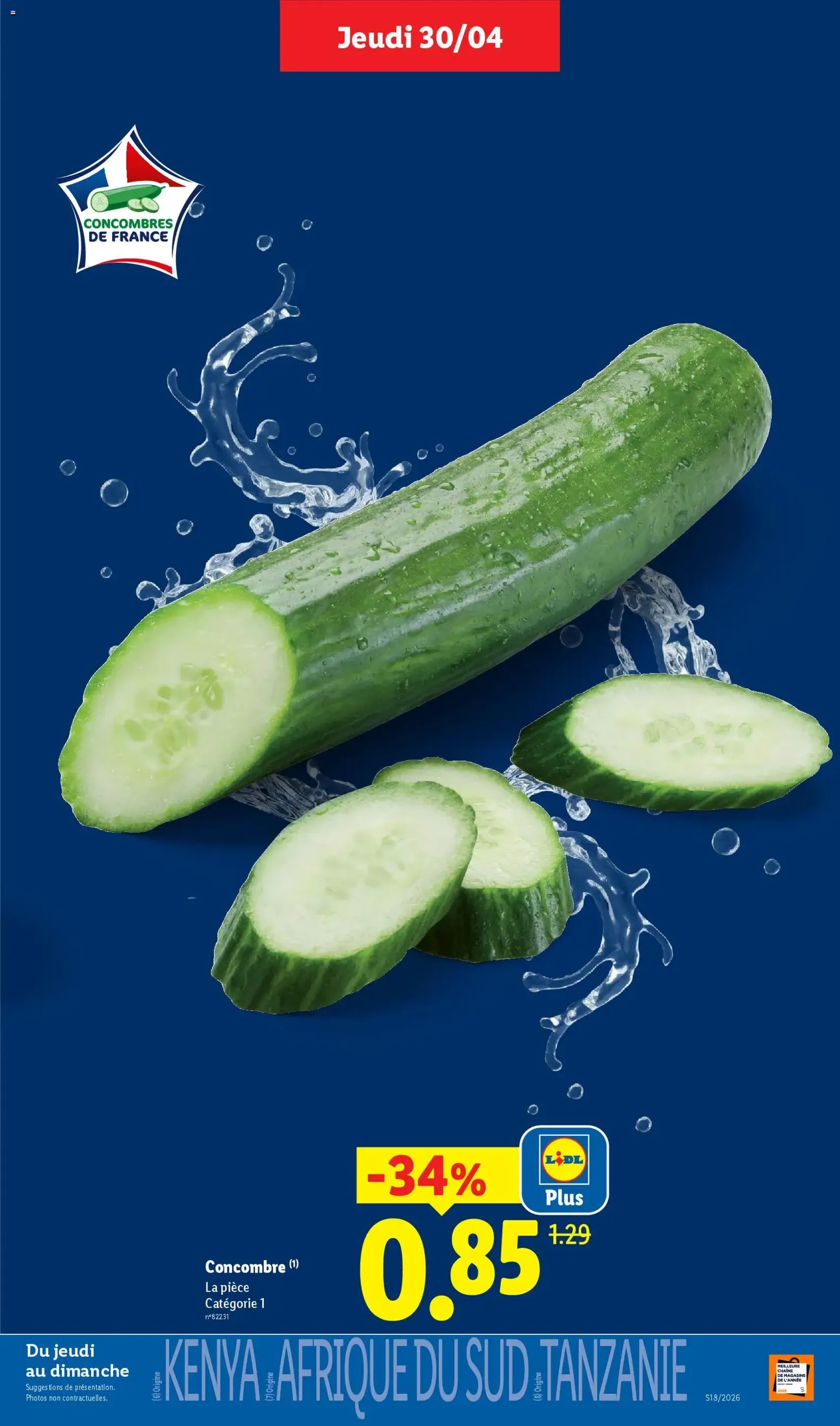 LIDL catalogue - brochure valable à partir du 30/04/2026, page 5 sur 70