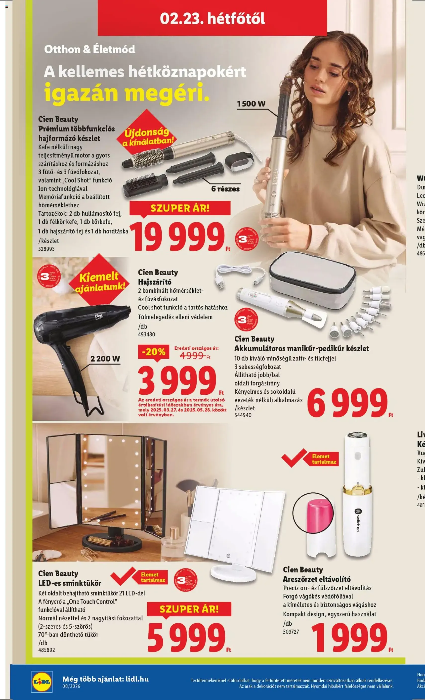 Lidl Akciós újság - 2026.02.19. érvényes szórólap 46 oldal 58 oldalból