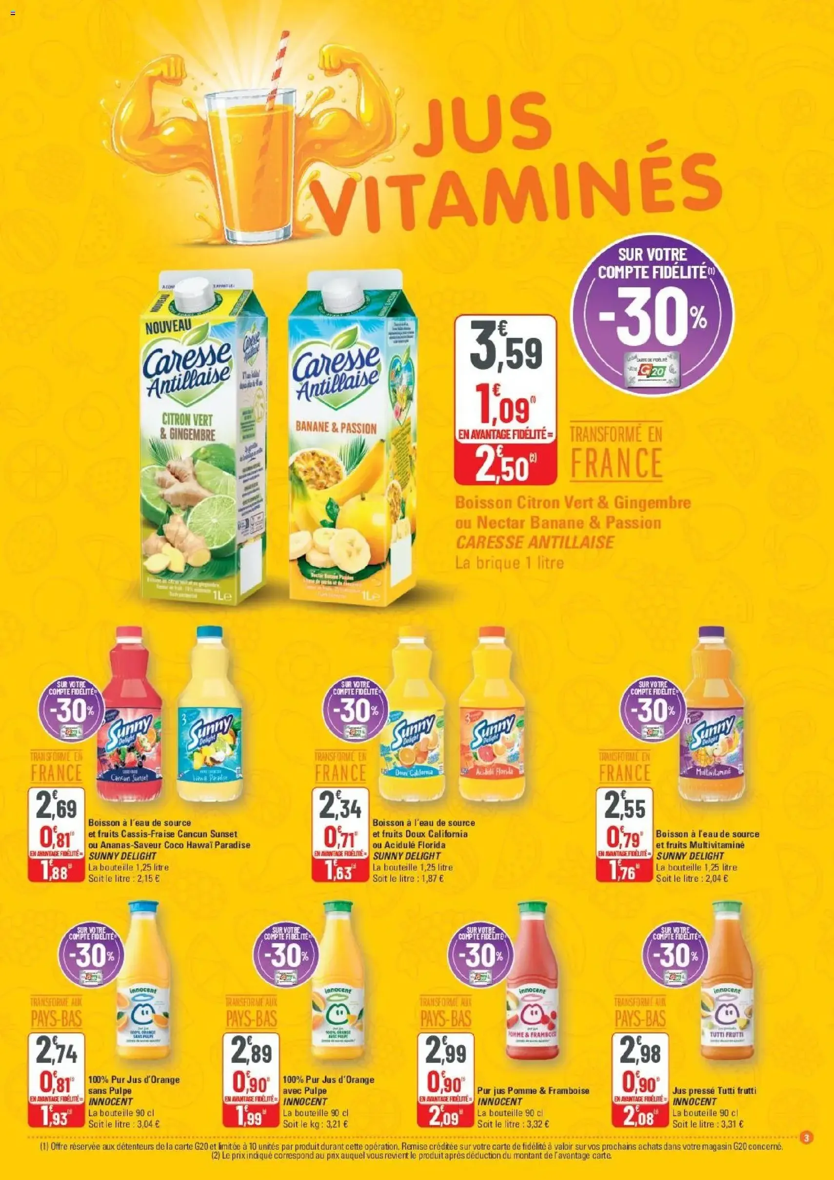G20 Supermarchés catalogue - brochure valable à partir du 01/07/2026, page 3 sur 20