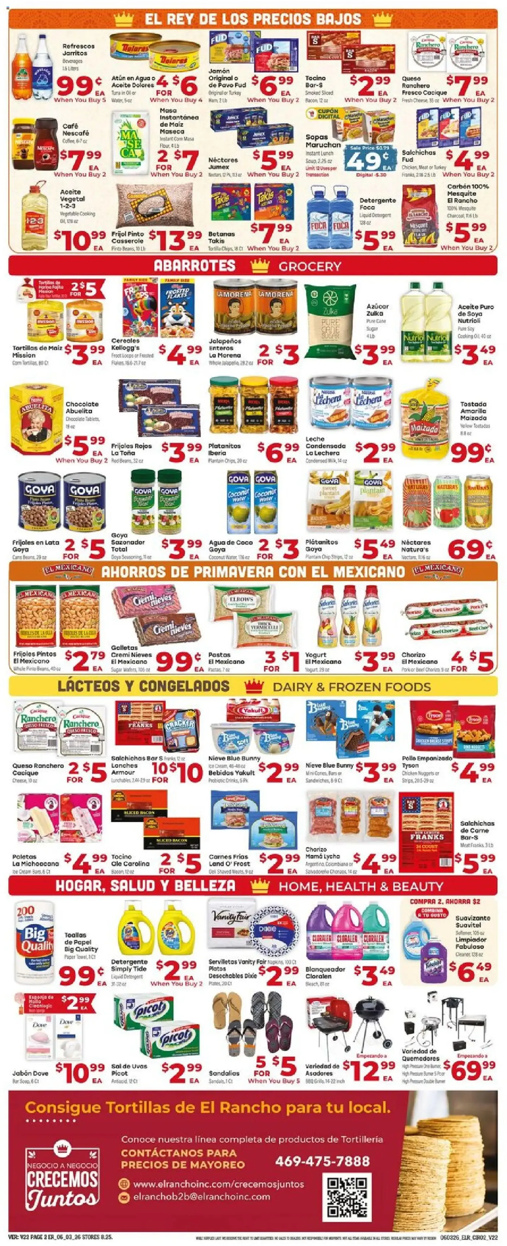 El Rancho Weekly Ad - valid flyer from 06/03/2026, page 2 of 6