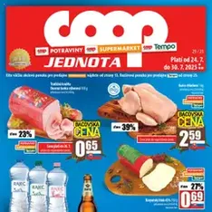 COOP Jednota leták - náhľad letáku platný od 24.07.2025