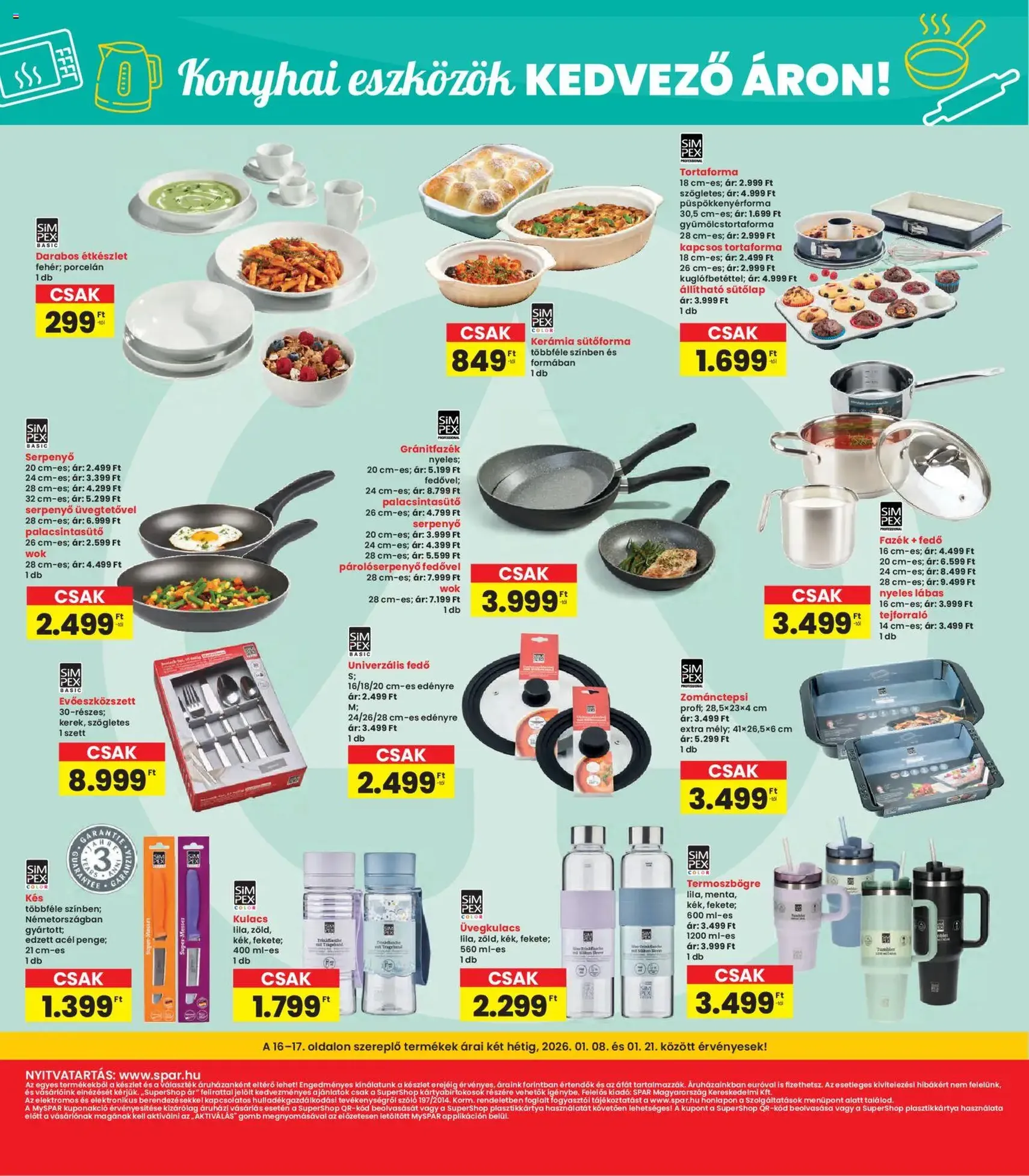 Interspar Akciós újság - 2026.01.08. érvényes szórólap 16 oldal 20 oldalból