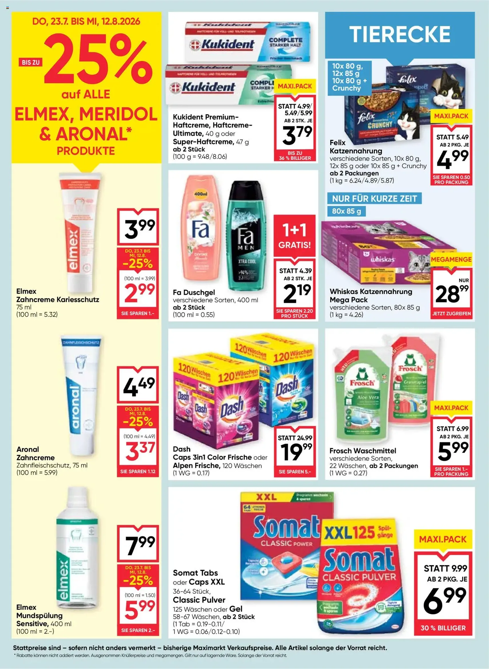 Maximarkt Flugblatt - Gültiger Prospekt ab 23.07.2026, Seite 16 von insgesamt 24