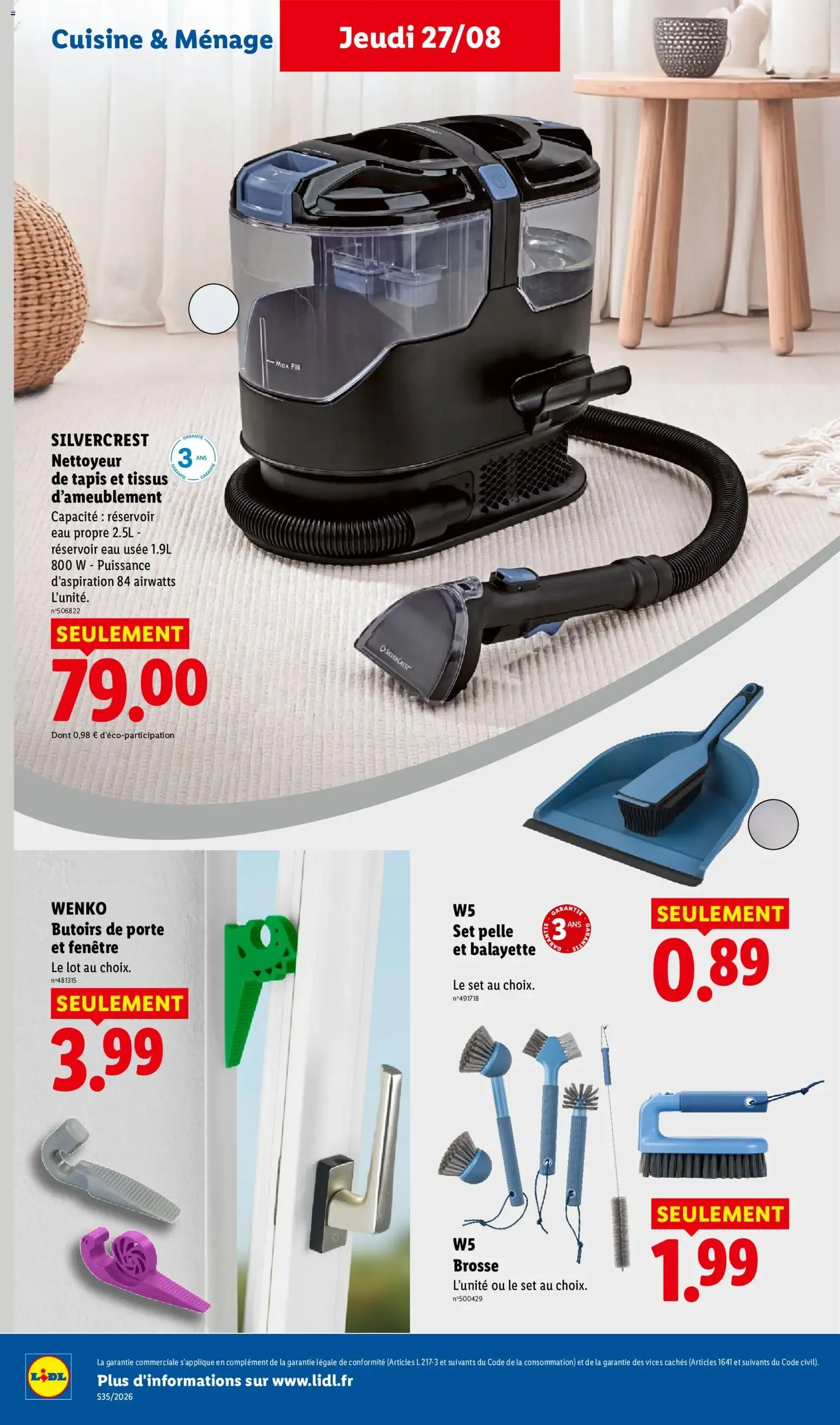 LIDL catalogue - brochure valable à partir du 27/08/2026, page 38 sur 61