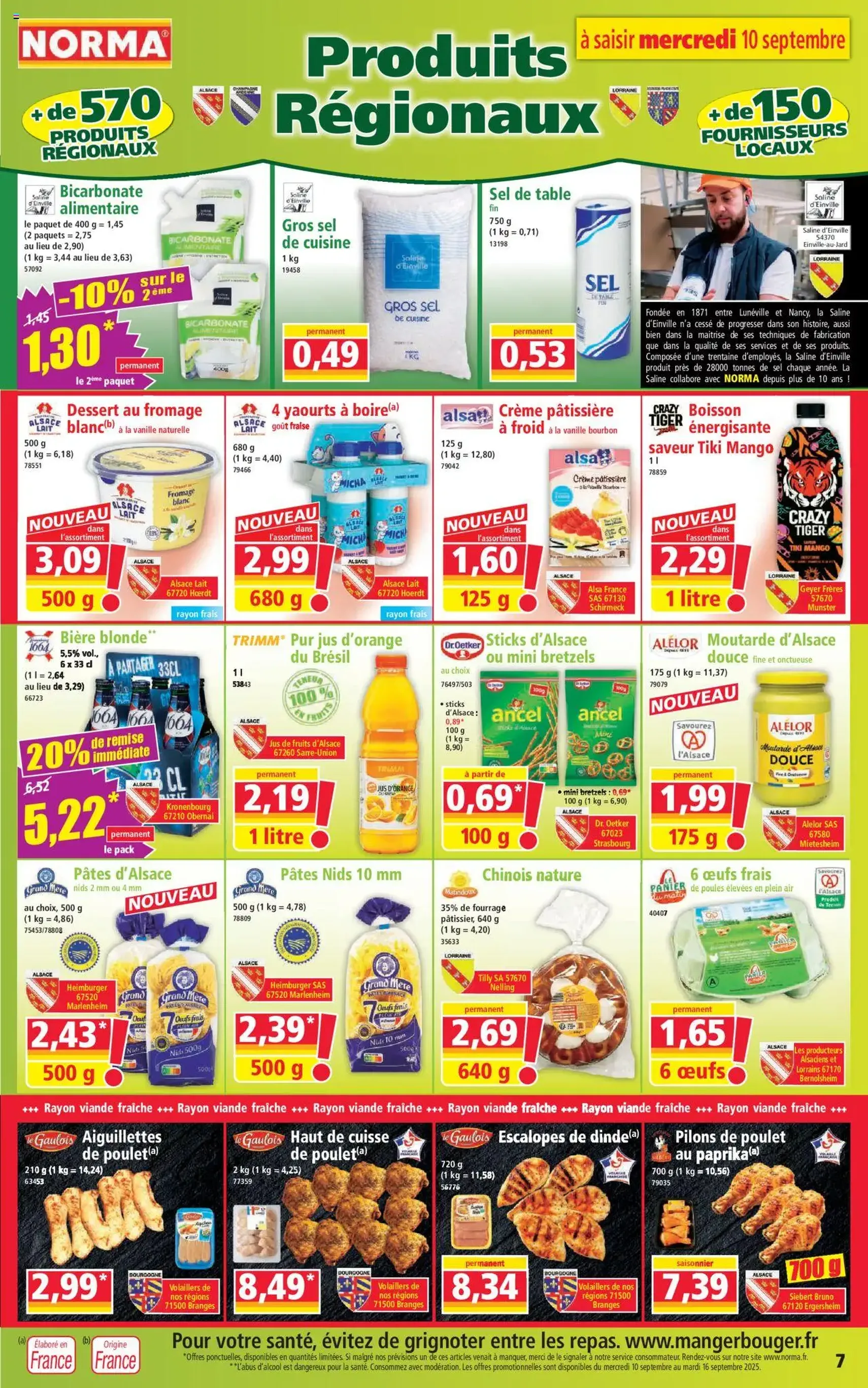 Norma catalogue - brochure valable à partir du 10/09/2025, page 7 sur 14