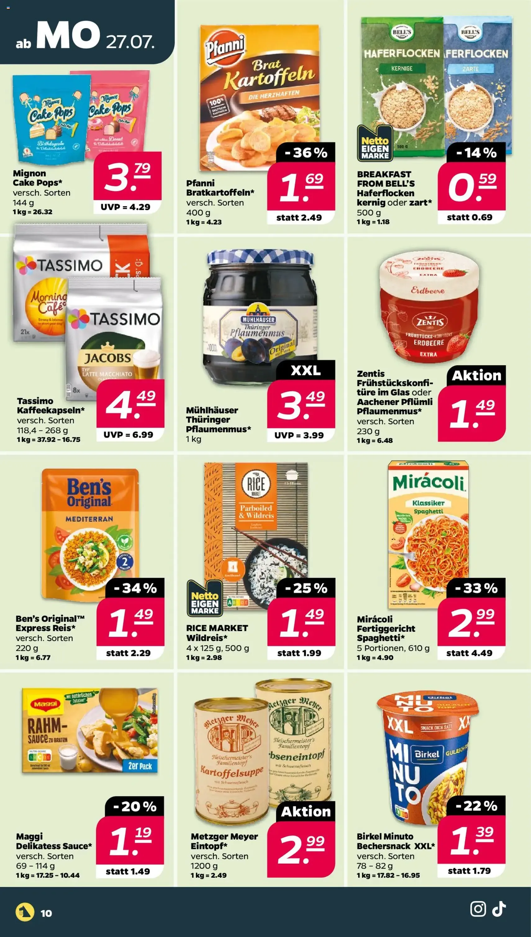 Netto Prospekt - Gültiger Prospekt ab 27.07.2026, Seite 10 von insgesamt 37