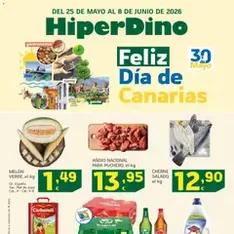 Vista previa del folleto HiperDino folleto válido desde 25/05/2026