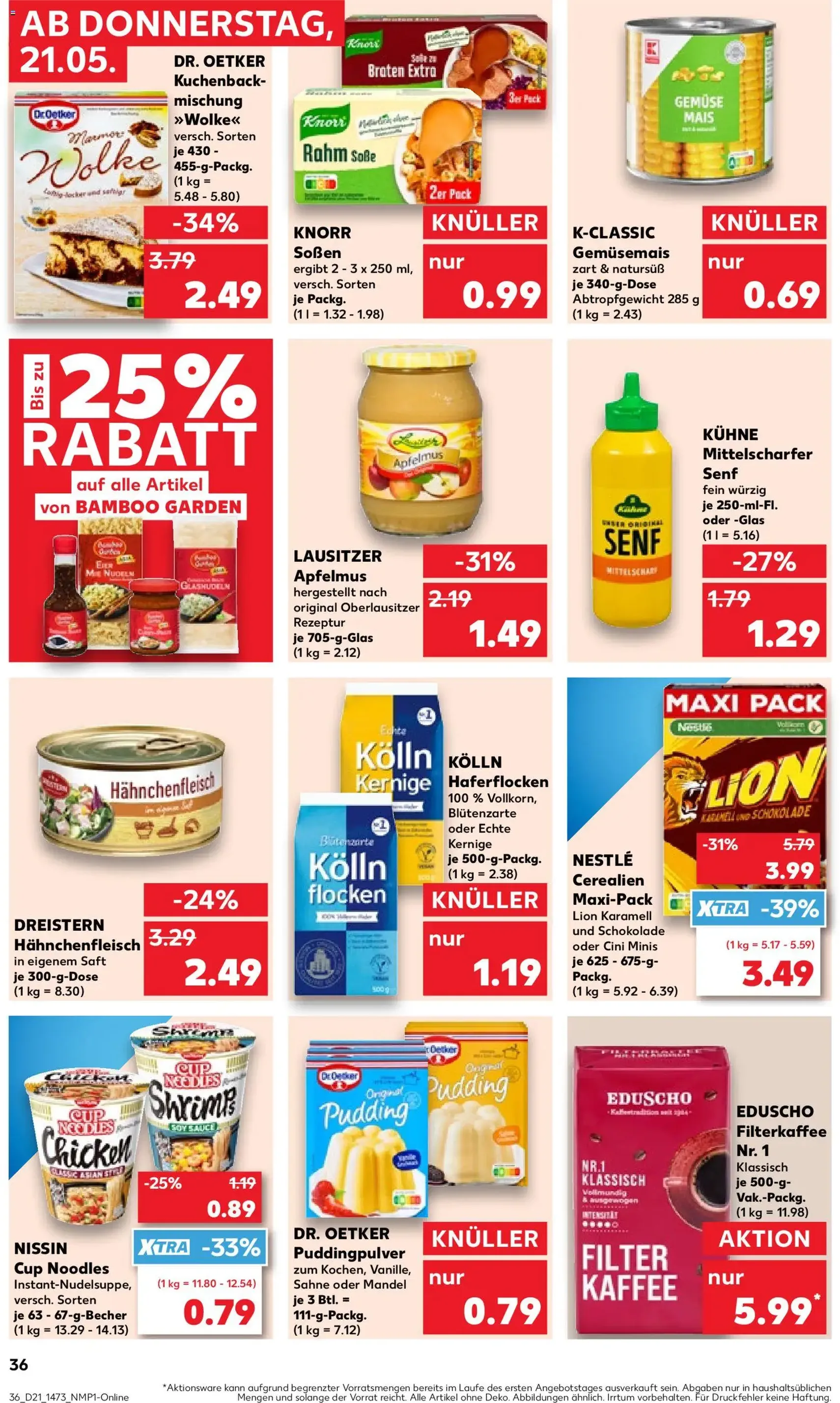 Kaufland DE - DE Folder - geldige folder vanaf 21-05-2026 pagina 36 van 58