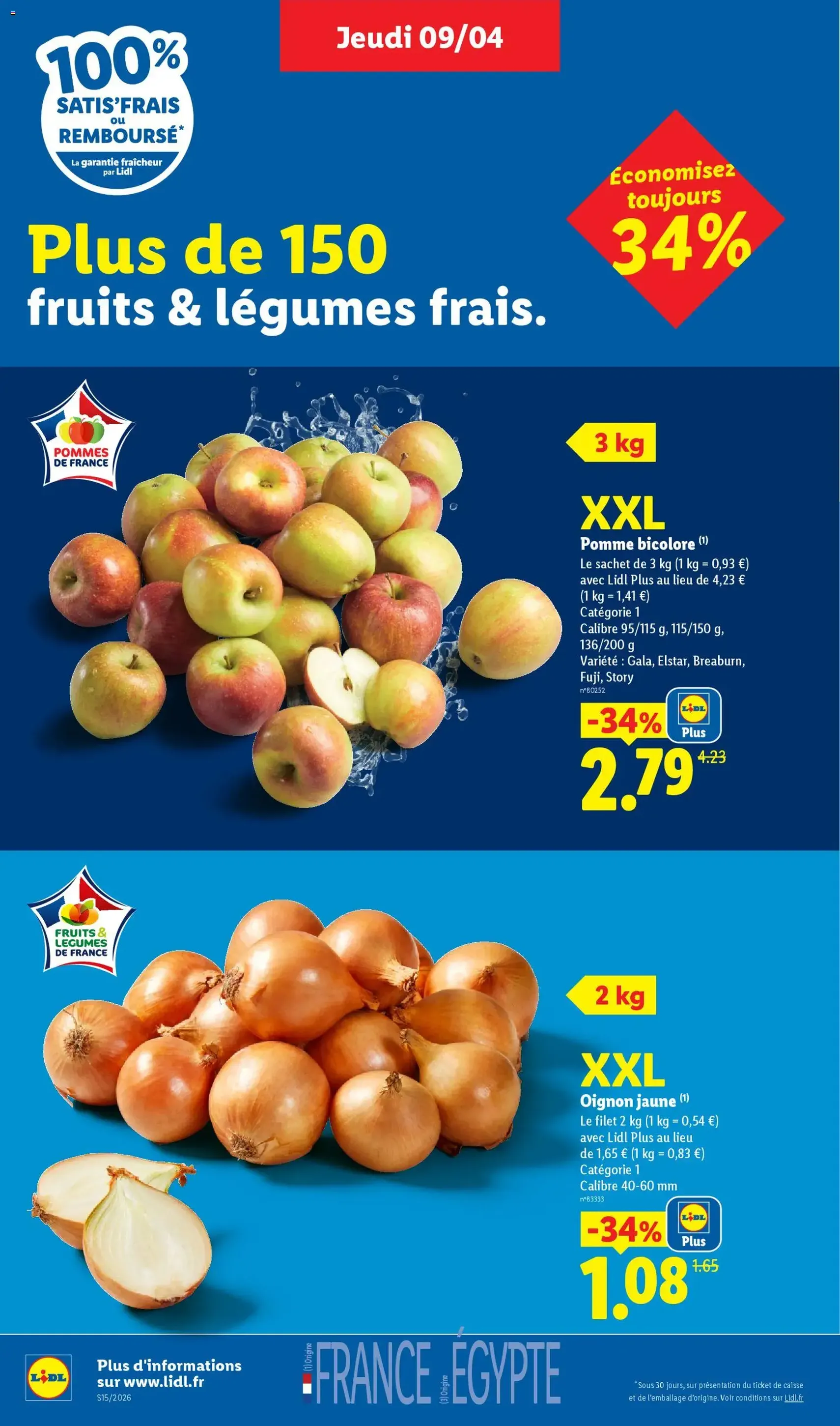 LIDL catalogue semaine 15 - brochure valable à partir du 09/04/2026, page 2 sur 75