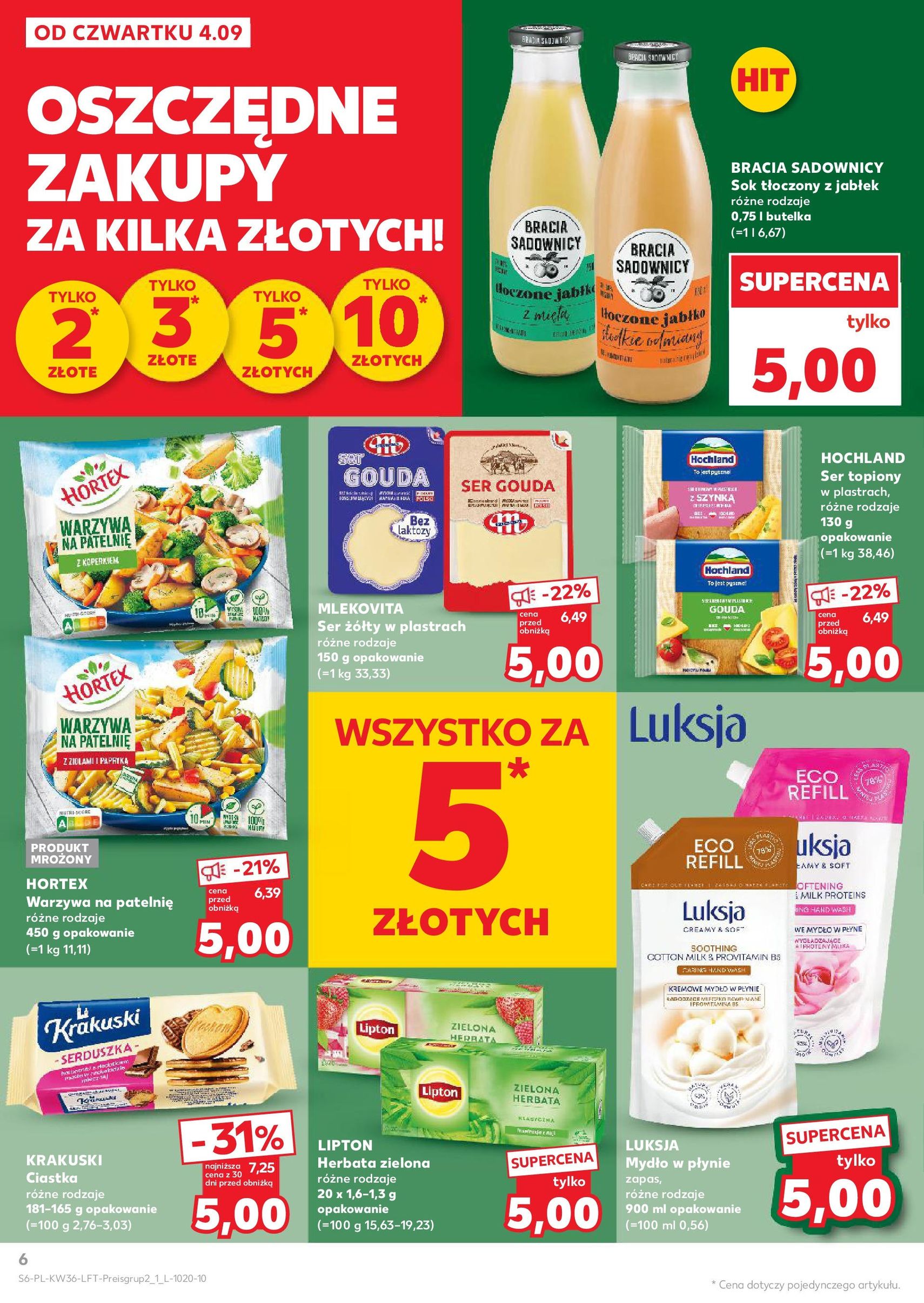 Kaufland gazetka - ważny gazetka od 04.09.2025 strona 6 z 57 Kaufland gazetka - ważny gazetka od 04.09.2025 strona 6 z 57