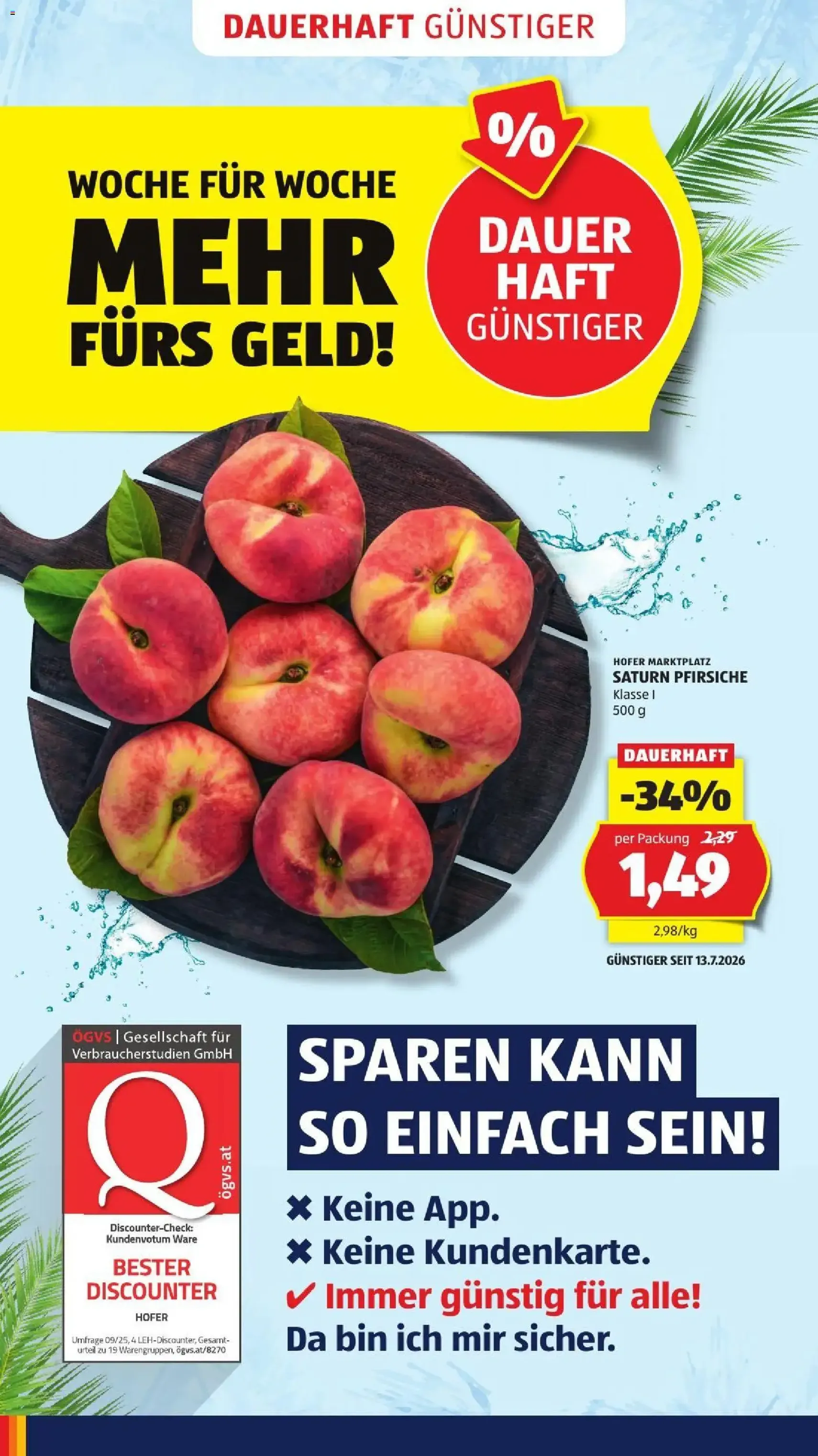 Hofer Flugblatt - Gültiger Prospekt ab 28.08.2026, Seite 8 von insgesamt 45