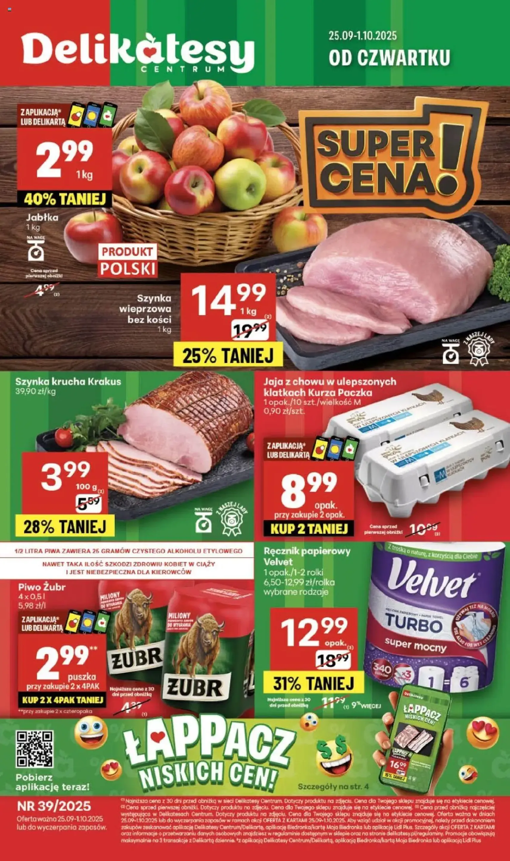 Delikatesy Centrum Gazetka - ważny gazetka od 25.09.2025 strona 1 z 52