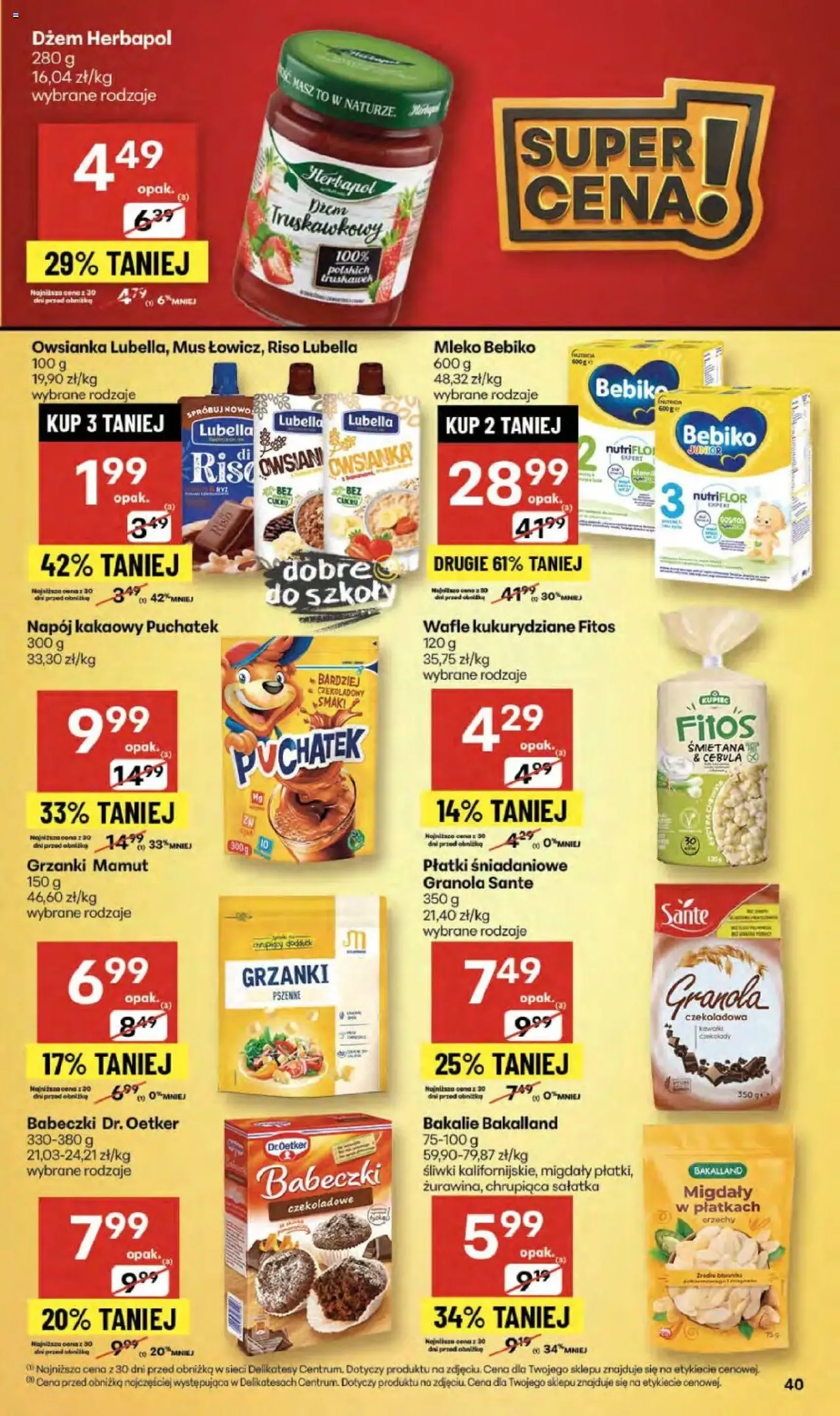 Delikatesy Centrum Gazetka - ważny gazetka od 04.09.2025 strona 40 z 52 Delikatesy Centrum Gazetka - ważny gazetka od 04.09.2025 strona 40 z 52