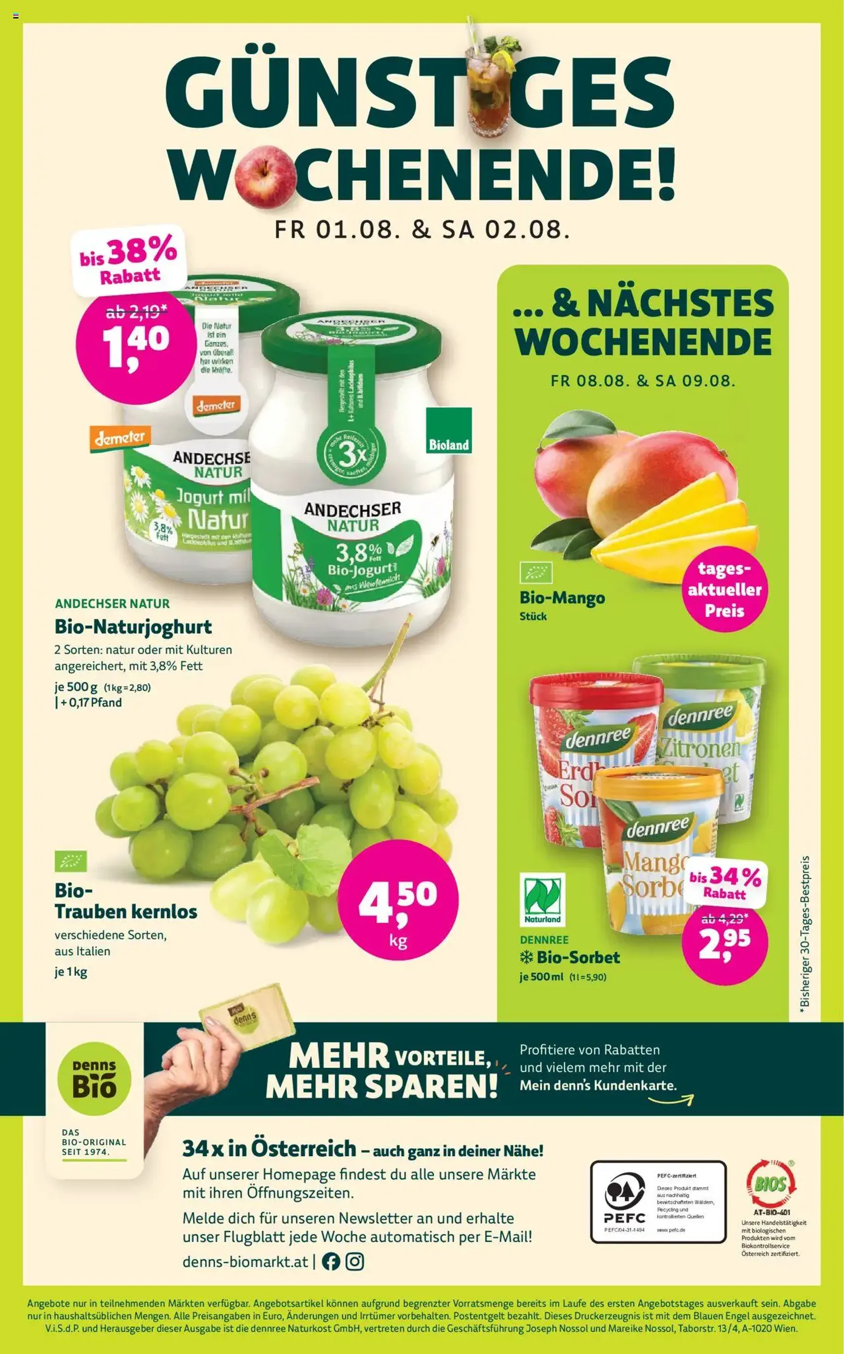 Denns BioMarkt Angebote - Gültiger Prospekt ab 30.07.2025, Seite 12 von insgesamt 12