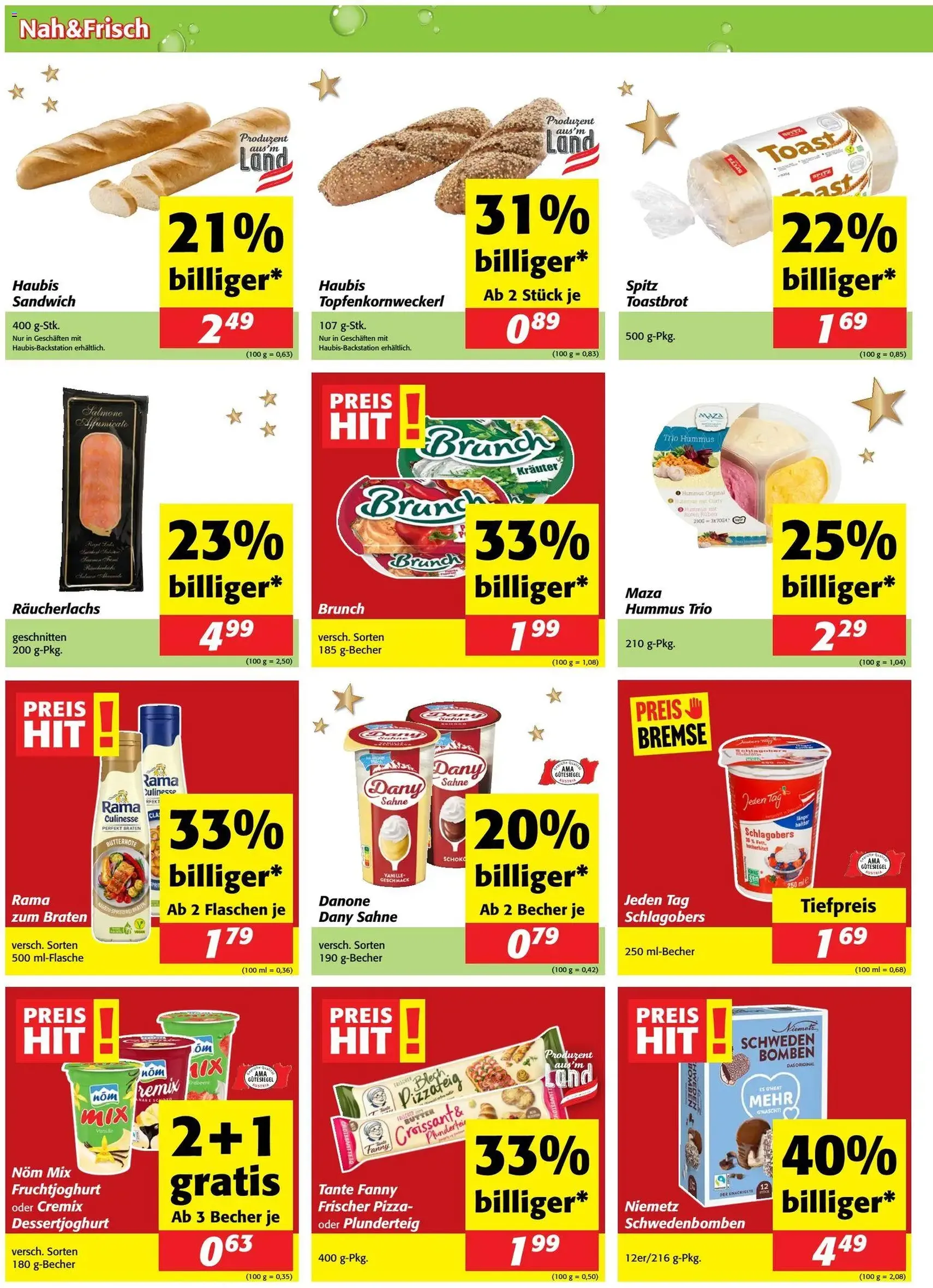 Nah und Frisch Flugblatt - Gültiger Prospekt ab 17.12.2025, Seite 2 von insgesamt 8