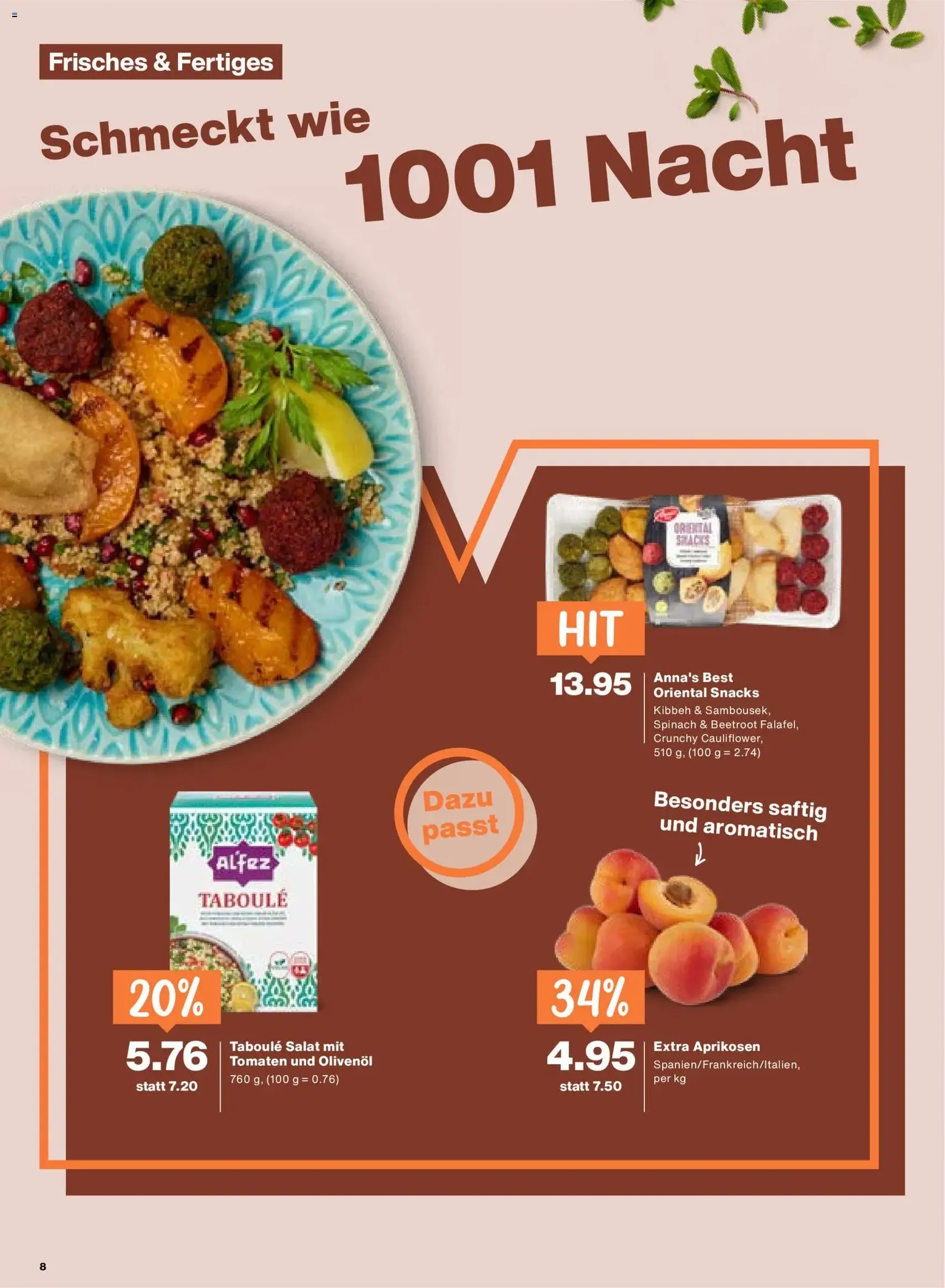 Migros aktionen - Gültiger Prospekt ab 25.06.2026, Seite 8 von insgesamt 24