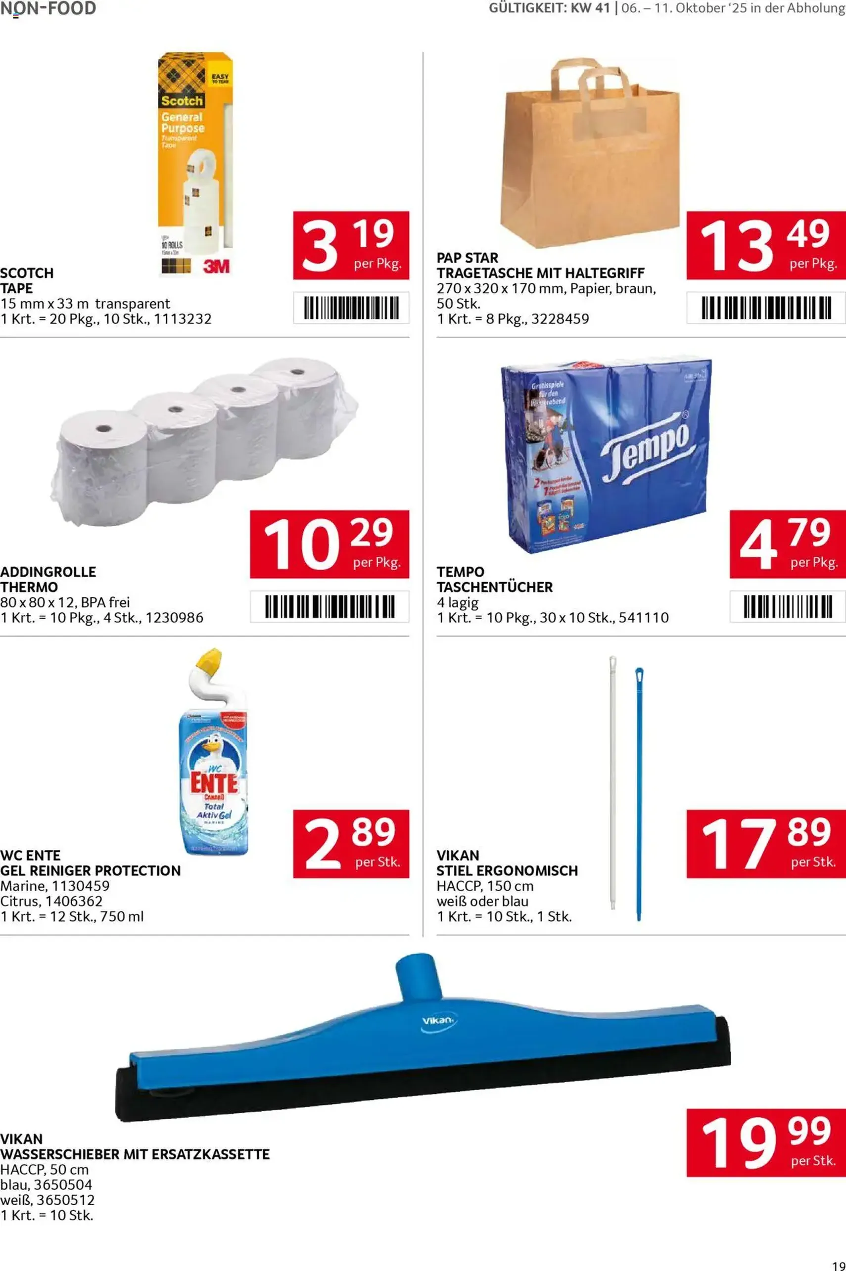 Transgourmet Flugblatt - Gültiger Prospekt ab 05.10.2025, Seite 17 von insgesamt 26