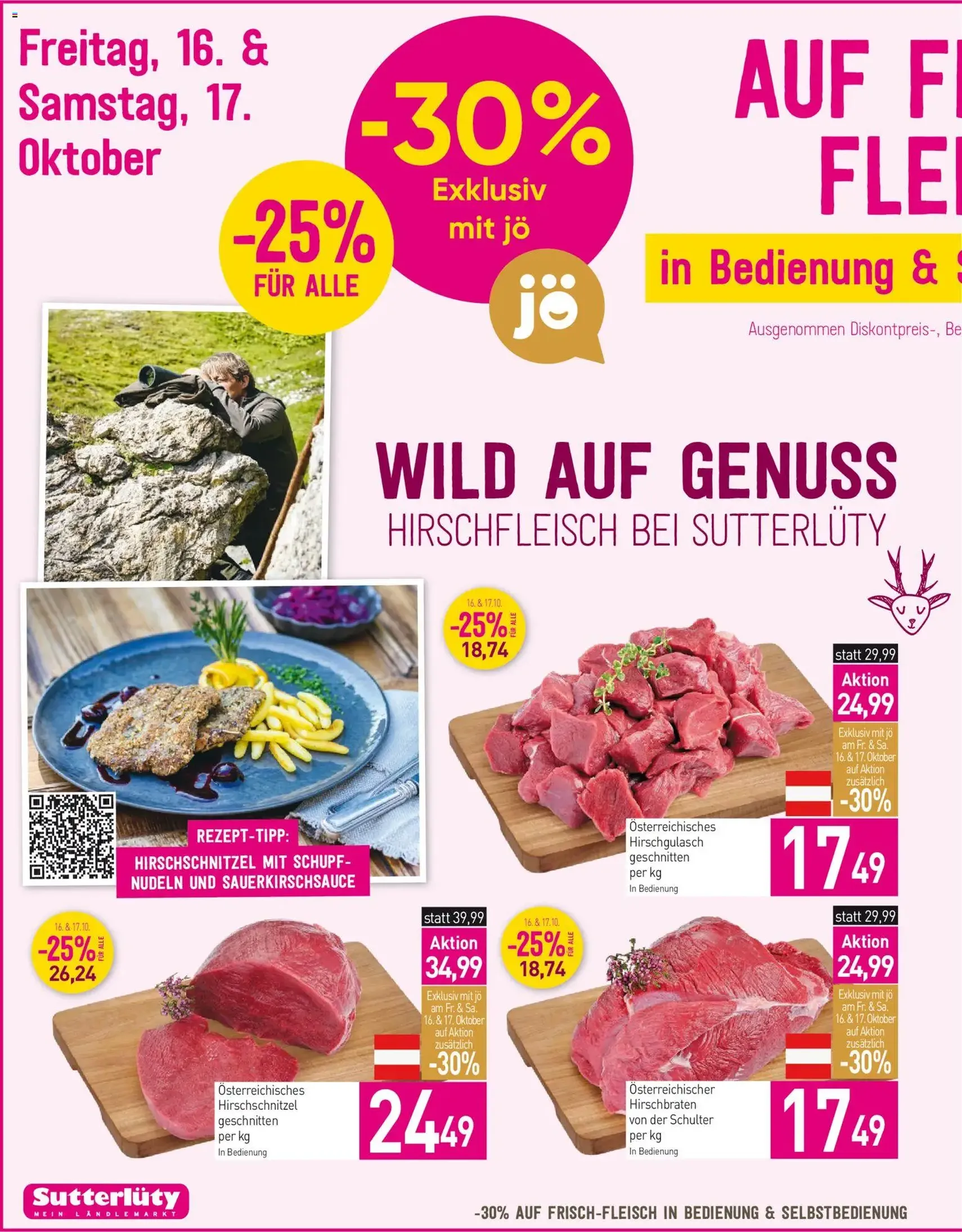 Sutterlüty Flugblatt - Gültiger Prospekt ab 15.10.2026, Seite 8 von insgesamt 16