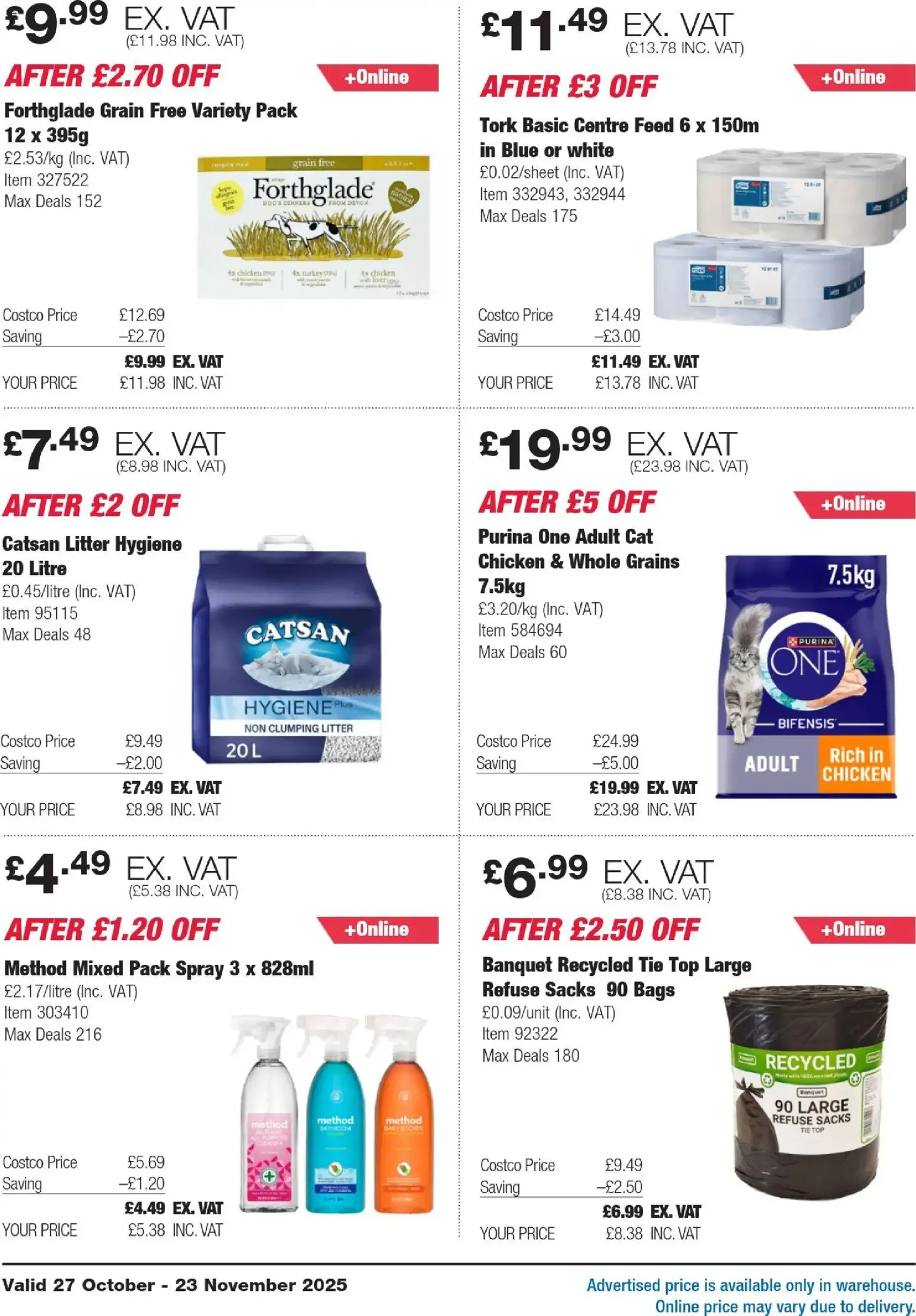 Costco - ENGLAND ONLY - valid flyer from 27/10/2025, page 20 of 35