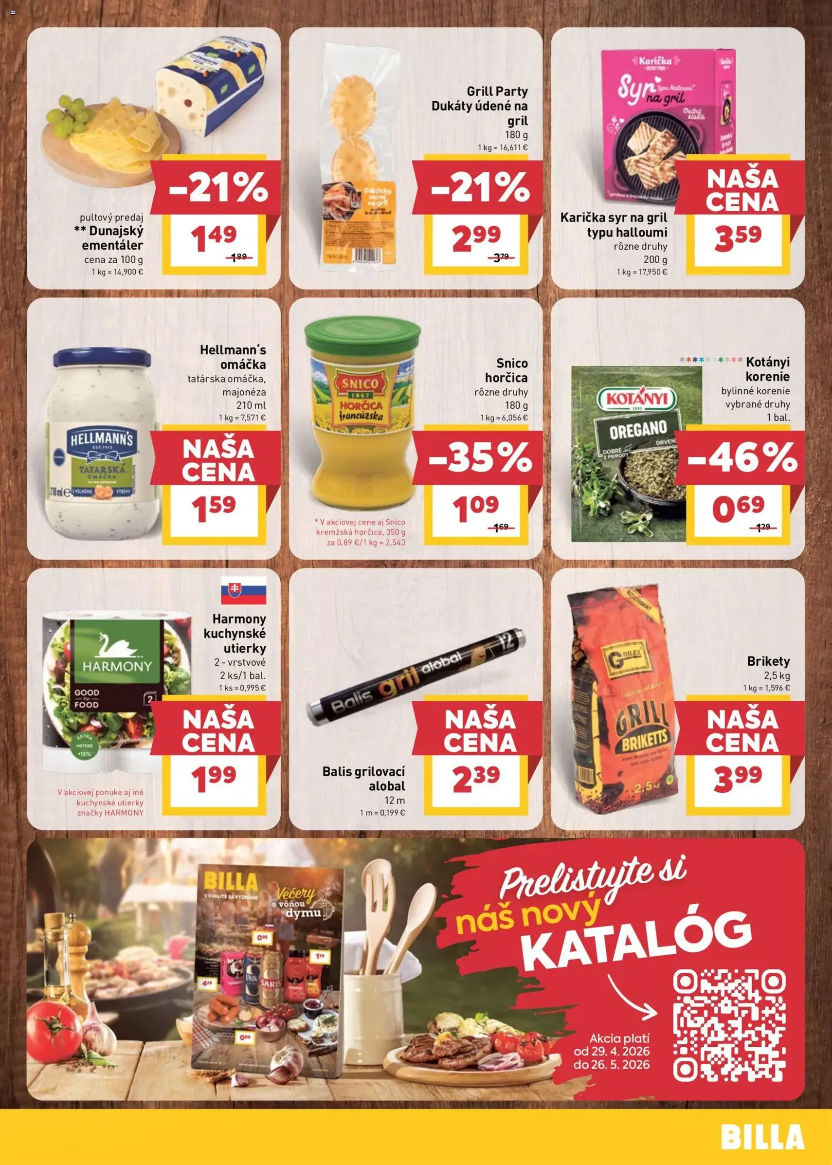 BILLA leták - platný leták od 29.04.2026 strana 15 z 30