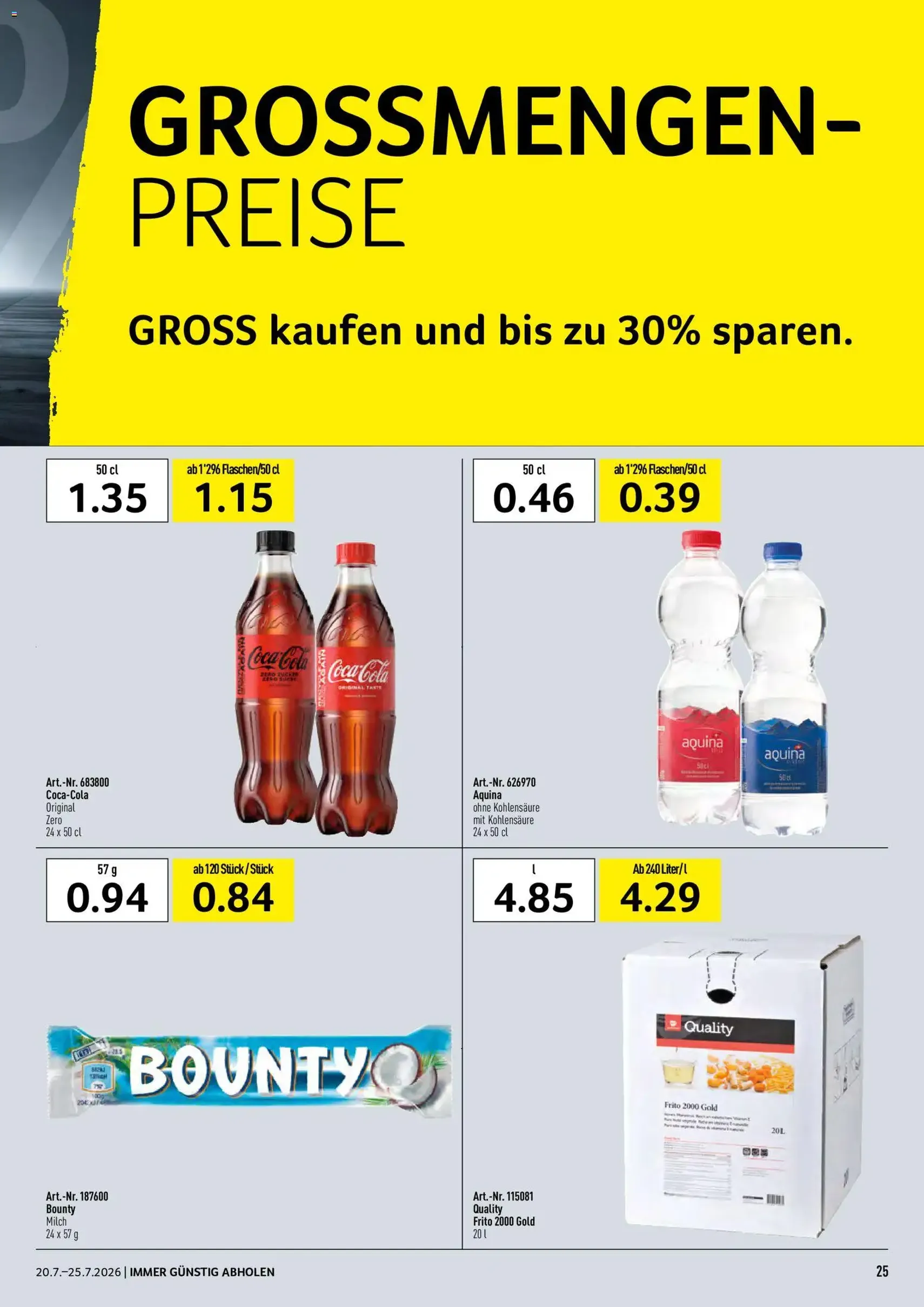 Prodega aktionen - Gültiger Prospekt ab 20.07.2026, Seite 25 von insgesamt 40