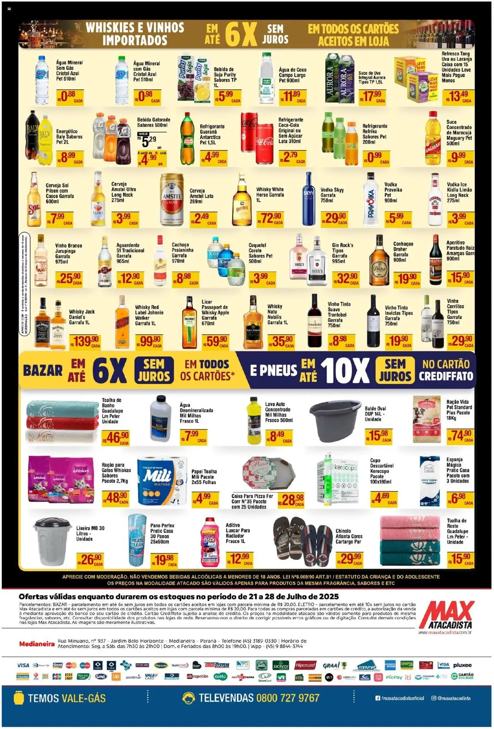Max Atacadista - Ofertas da semana - folheto válido a partir de 21/07/2025 página 4 de 4