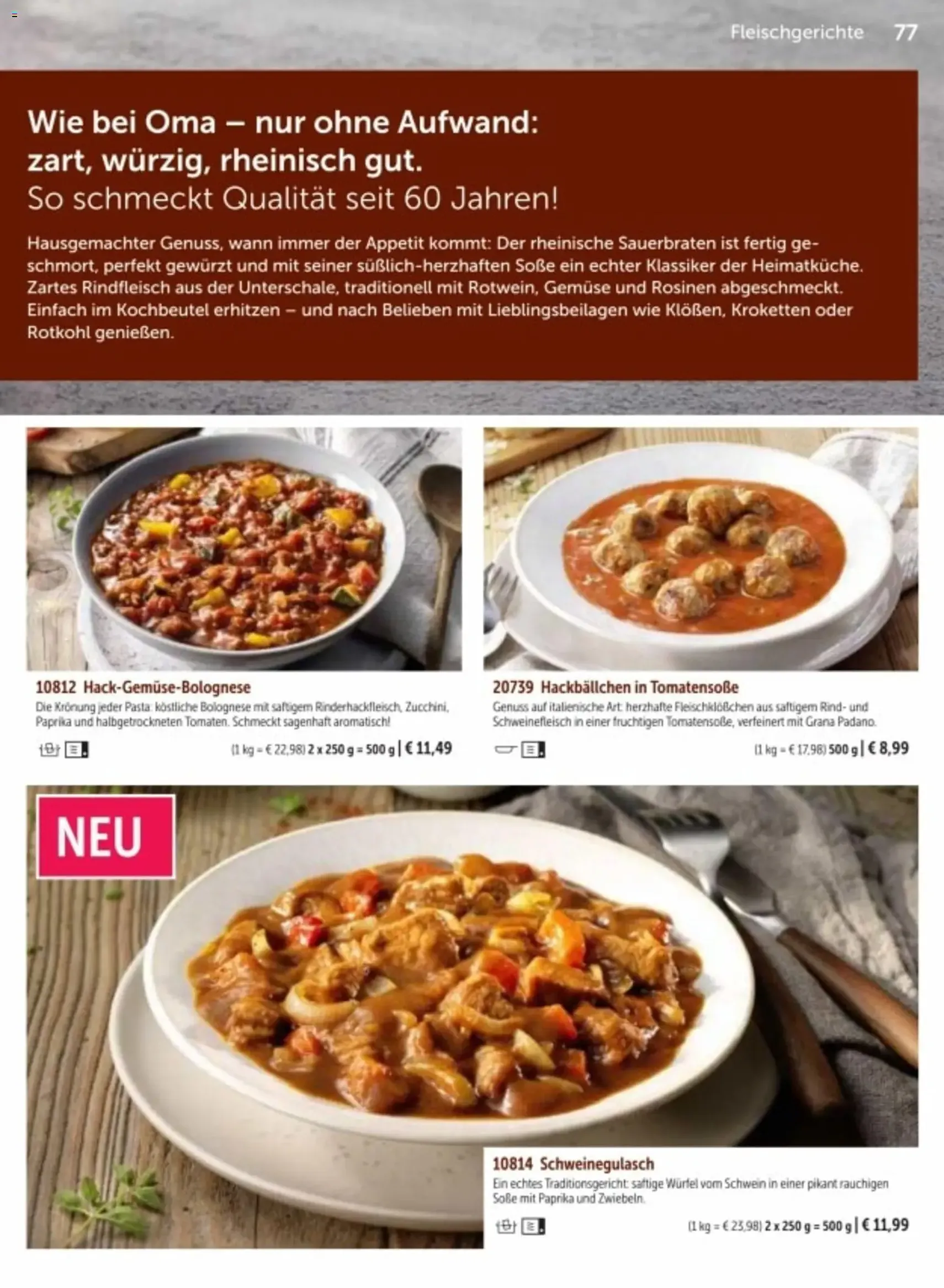 Bofrost Katalog - Gültiger Prospekt ab 06.03.2026, Seite 77 von insgesamt 150