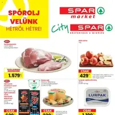 Spar Market Akciós újság - szórólap előnézete érvényes 2025.09.25. -tól