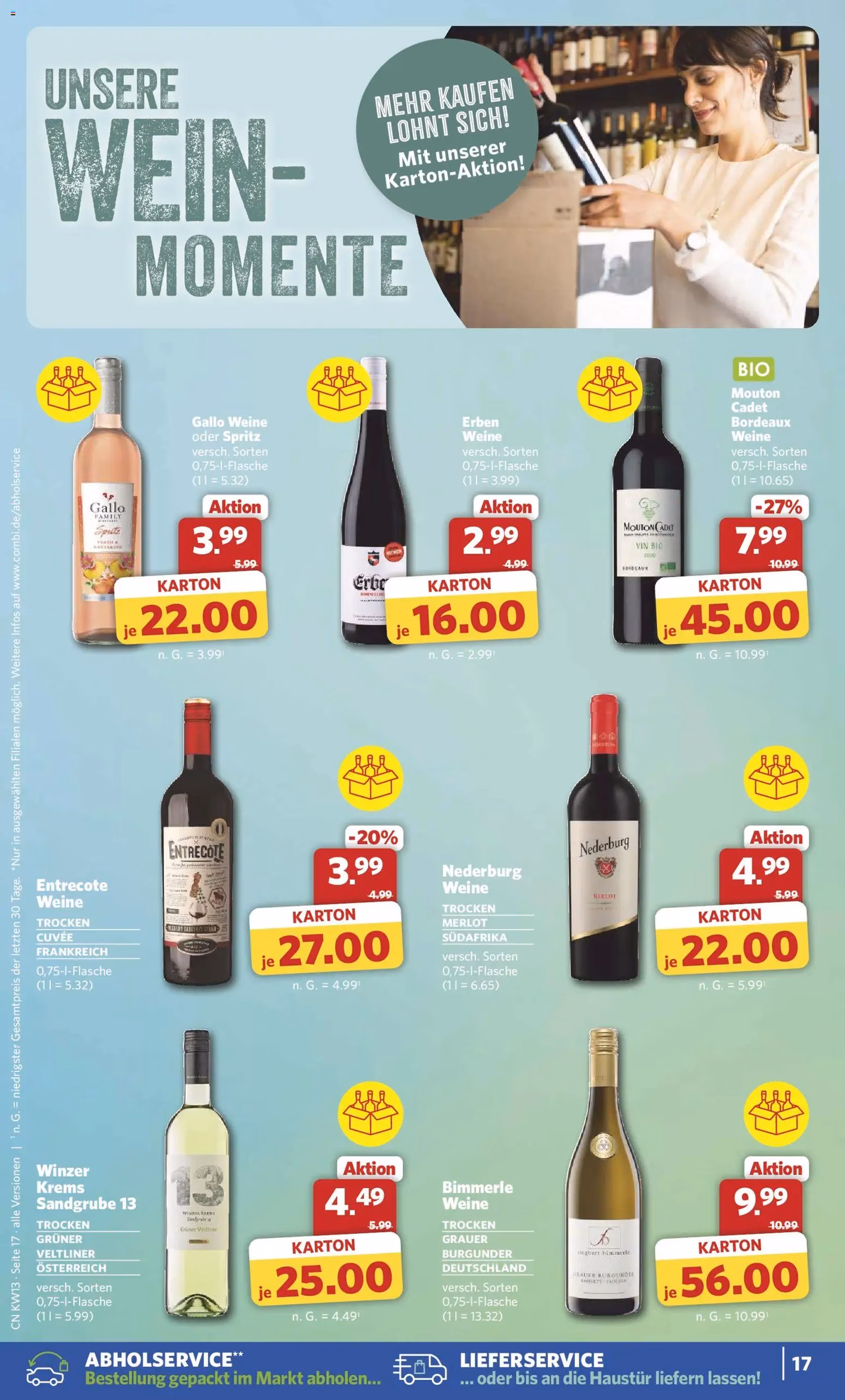 Combi Prospekt - Gültiger Prospekt ab 23.03.2026, Seite 17 von insgesamt 33