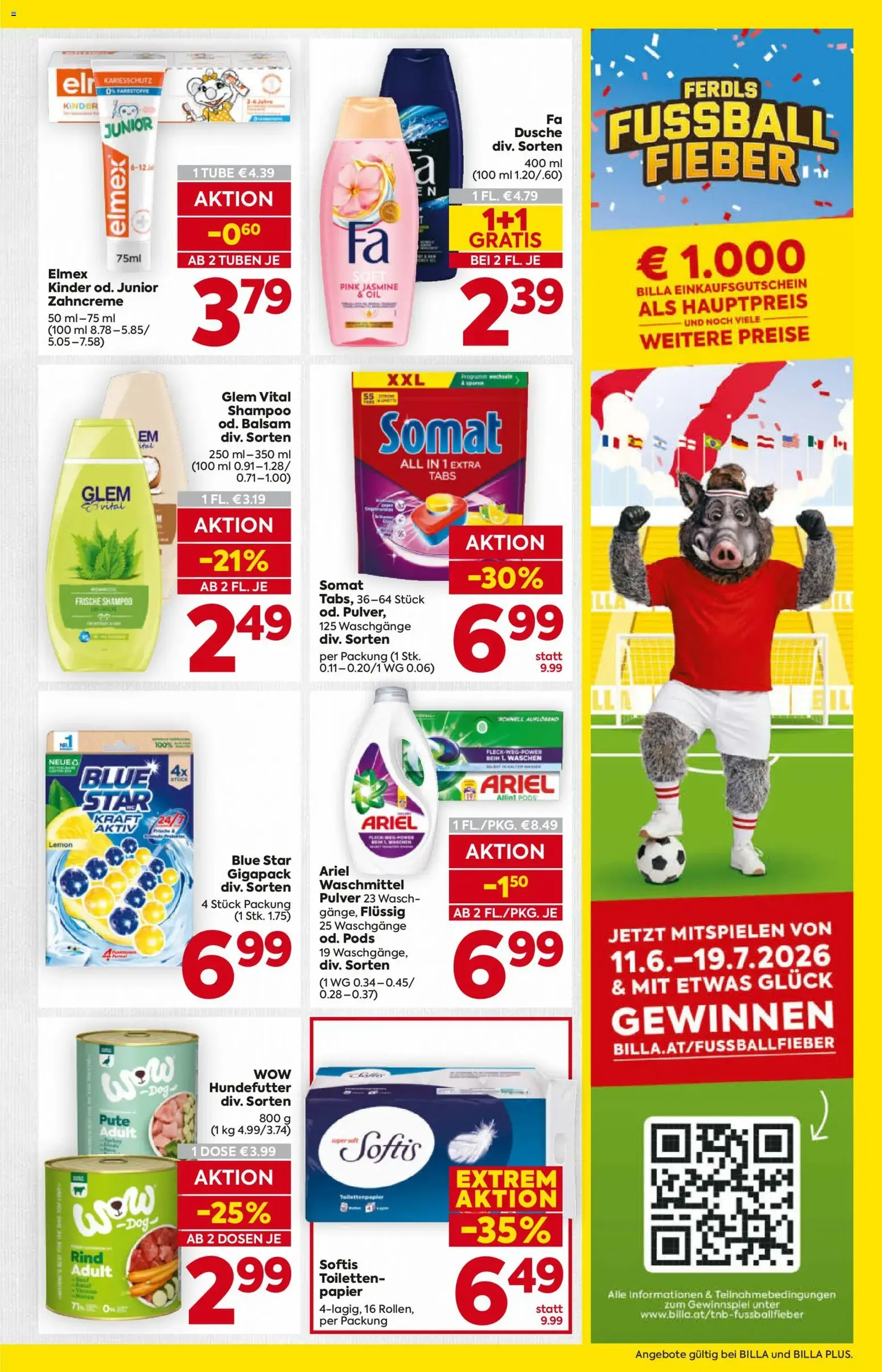 Billa - Flugblatt - Gültiger Prospekt ab 09.07.2026, Seite 15 von insgesamt 16