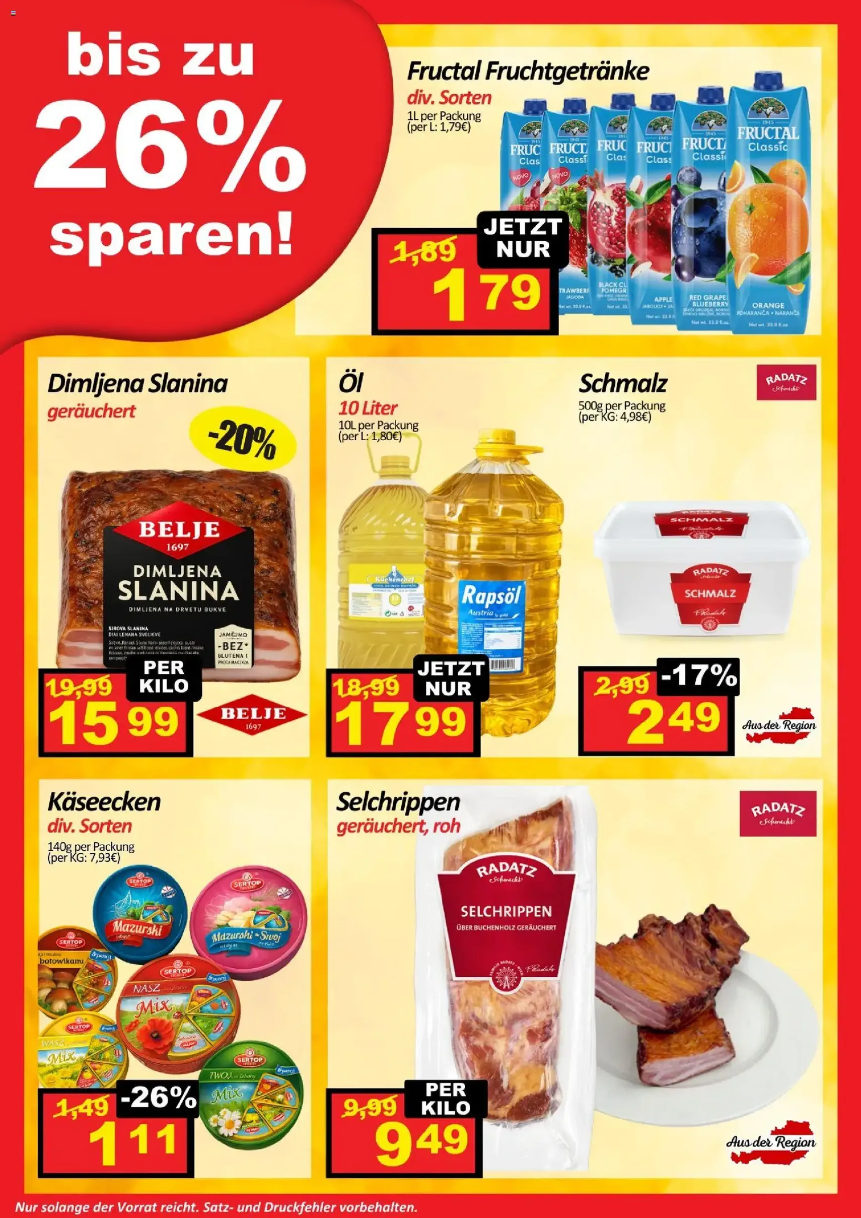 Wurstico Abholmarkt Flugblatt - Gültiger Prospekt ab 29.01.2026, Seite 2 von insgesamt 3