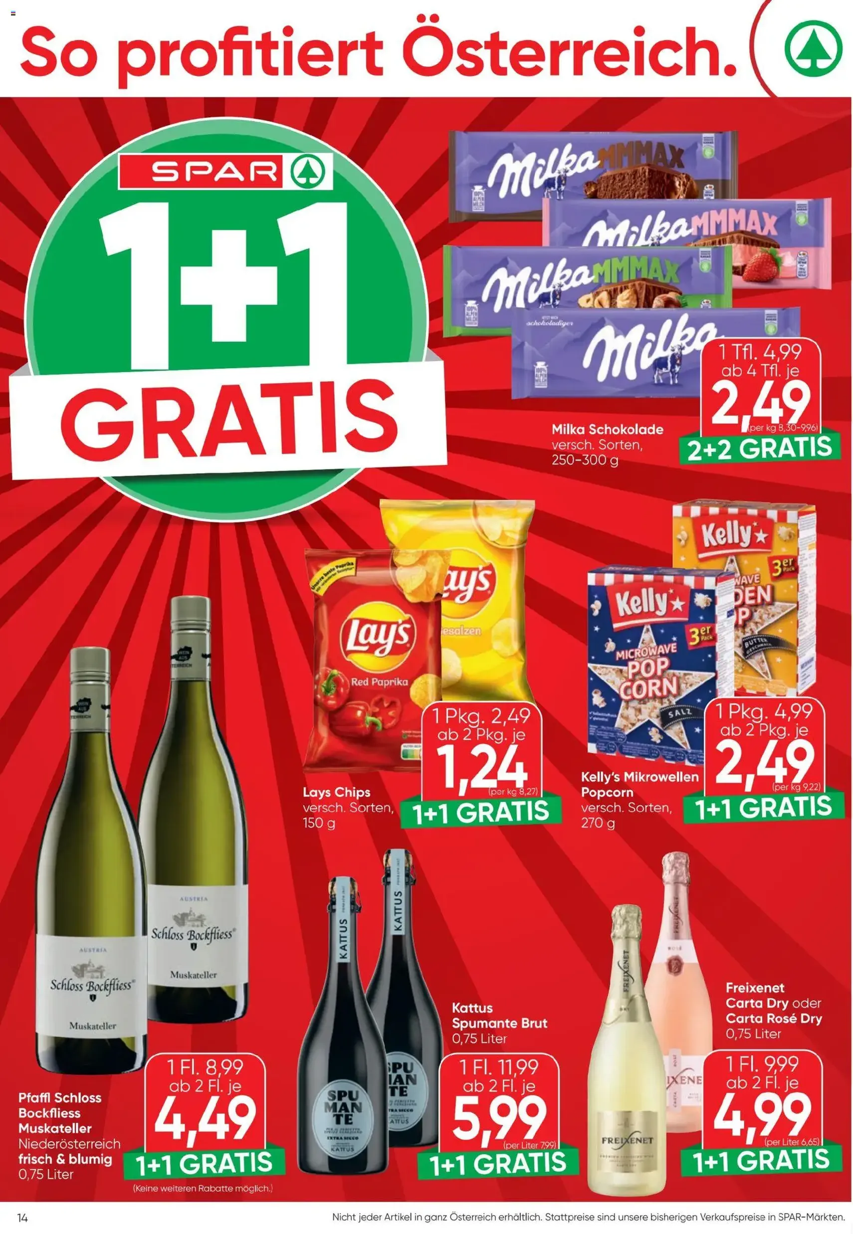 Spar - Flugblatt - Gültiger Prospekt ab 21.05.2026, Seite 14 von insgesamt 24