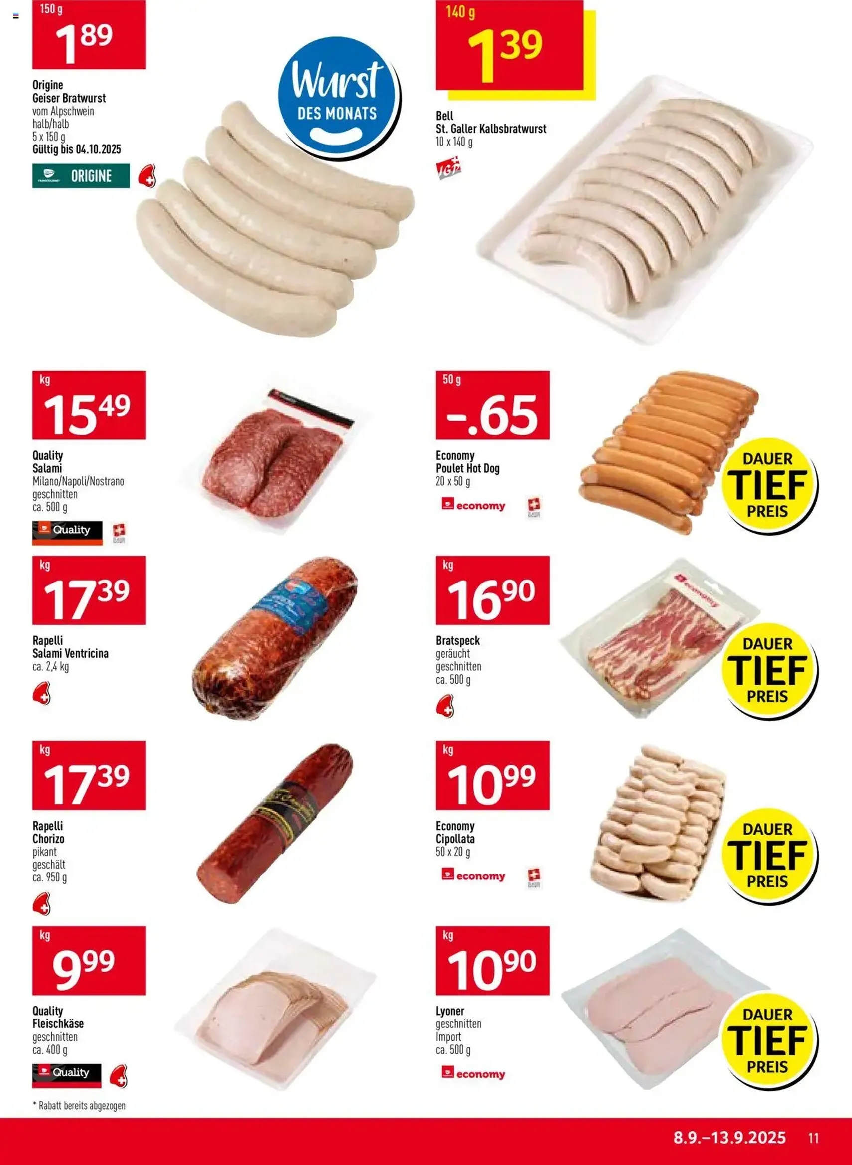 Prodega Aktionen - Gültiger Prospekt ab 08.09.2025, Seite 11 von insgesamt 44 Prodega Aktionen - Gültiger Prospekt ab 08.09.2025, Seite 11 von insgesamt 44