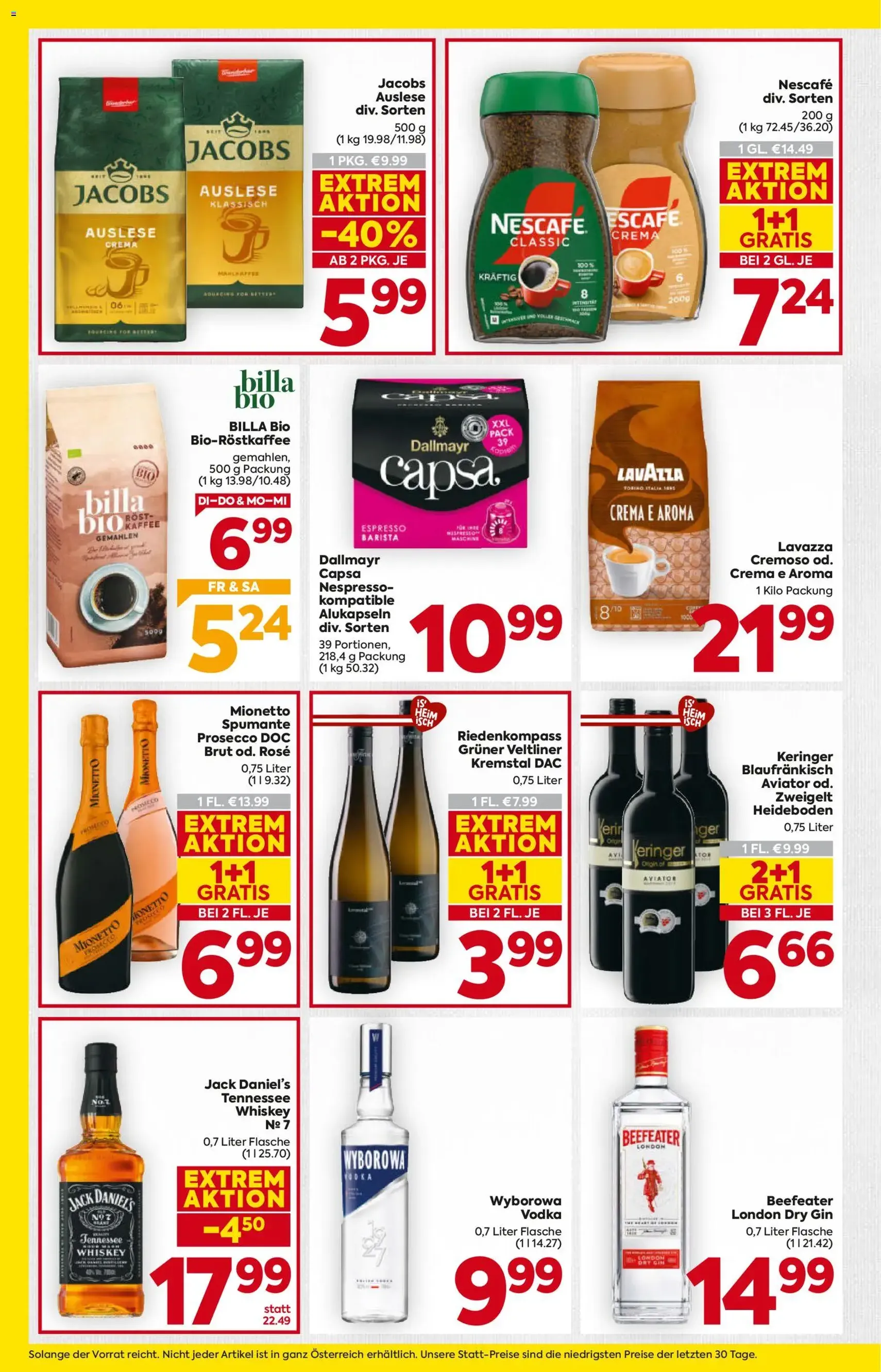 Billa - Flugblatt - Gültiger Prospekt ab 07.04.2026, Seite 14 von insgesamt 16