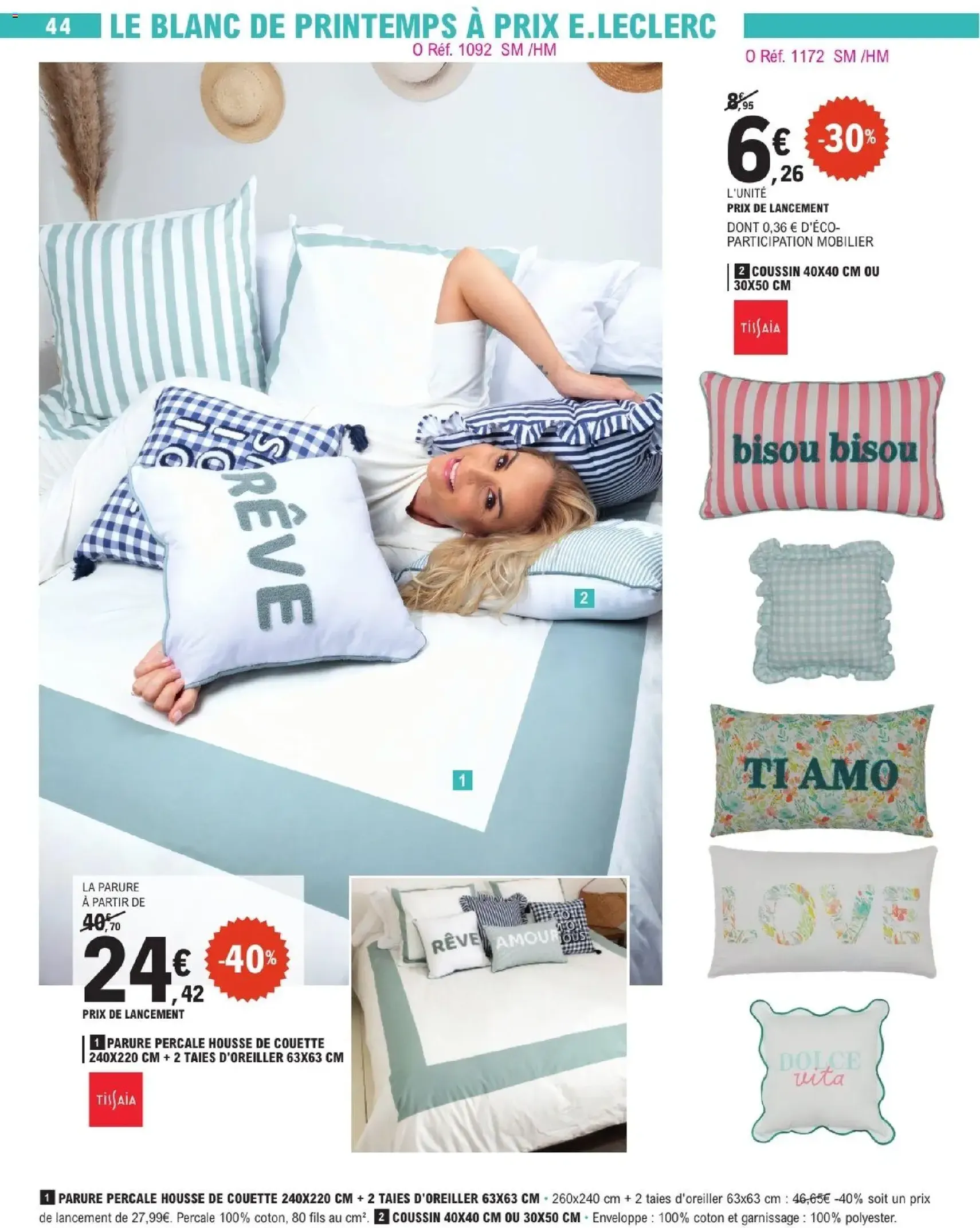 E.Leclerc catalogue de la semaine 22 - brochure valable à partir du 26/05/2026, page 44 sur 66