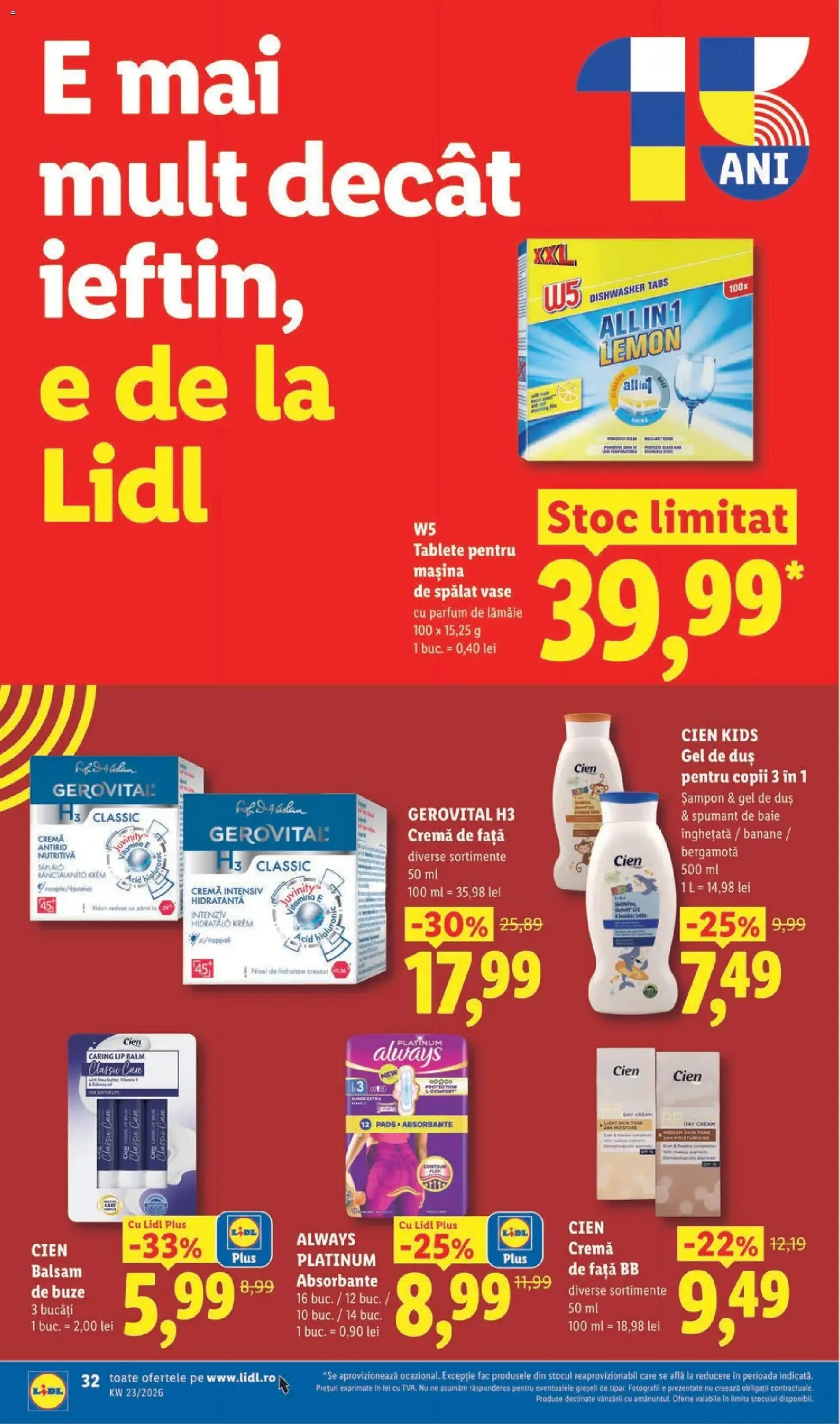 Lidl Catalog - cataloage valabile începând cu 01.06.2026 pagina 32 din 40