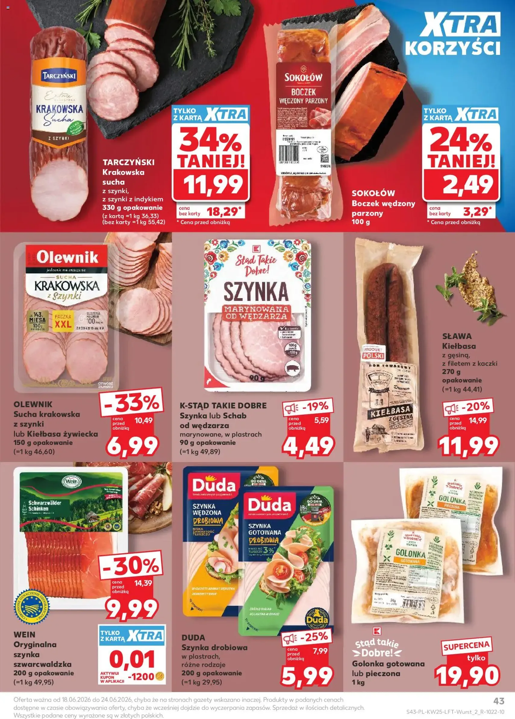 Kaufland gazetka - ważny gazetka od 18.06.2026 strona 43 z 70