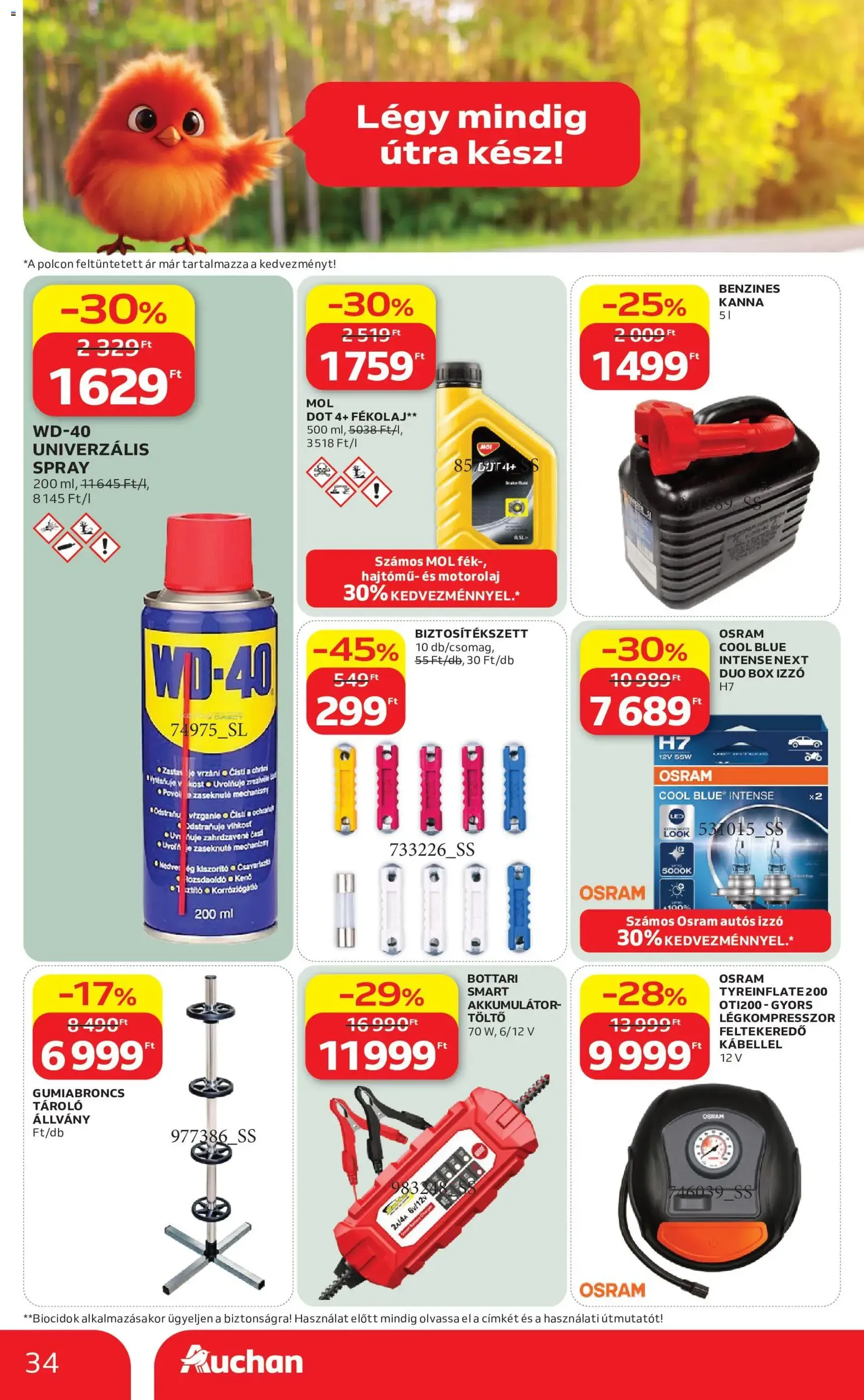 Auchan akciós újság - 2026.06.18. érvényes szórólap 34 oldal 40 oldalból