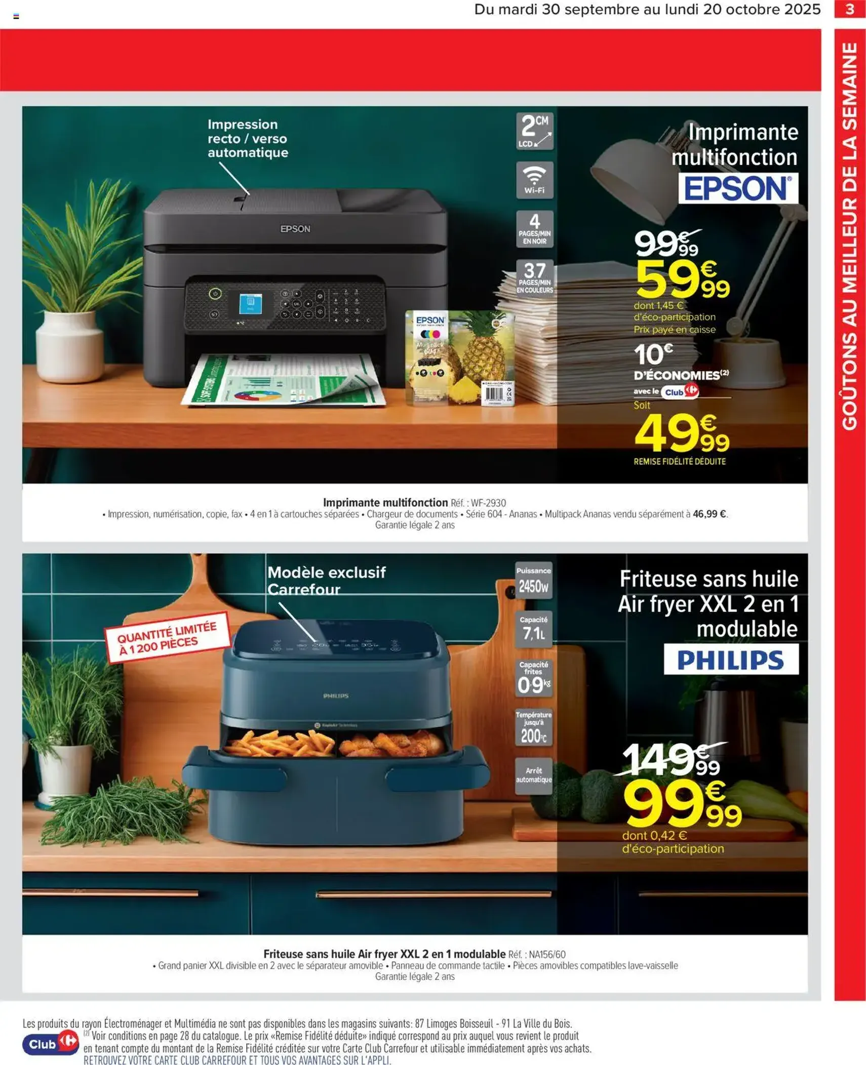 Carrefour catalogue french days faites entrer les bonnes affaires ! - brochure valable à partir du 30/09/2025, page 5 sur 30