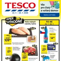 Tesco leták - Hypermarket - náhled letáku platný od 22.07.2026