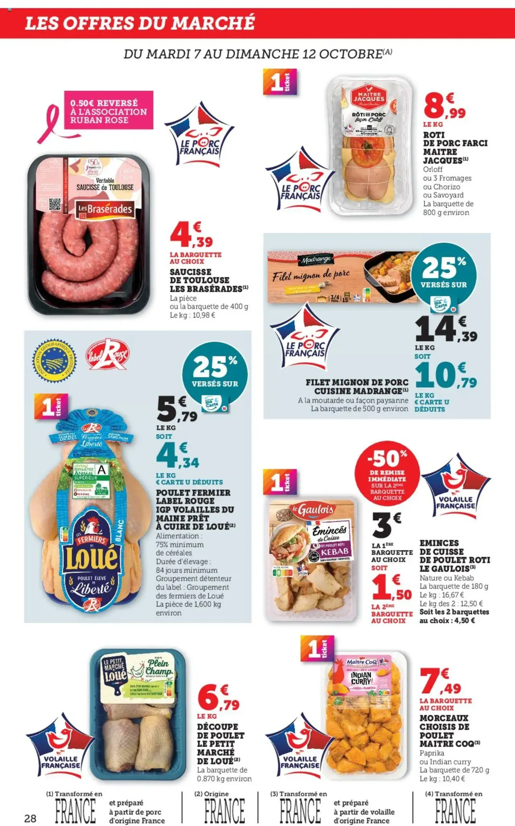 Super U catalogue - brochure valable à partir du 07/10/2025, page 28 sur 40